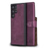 S22 Ultra / Purple / Leather
