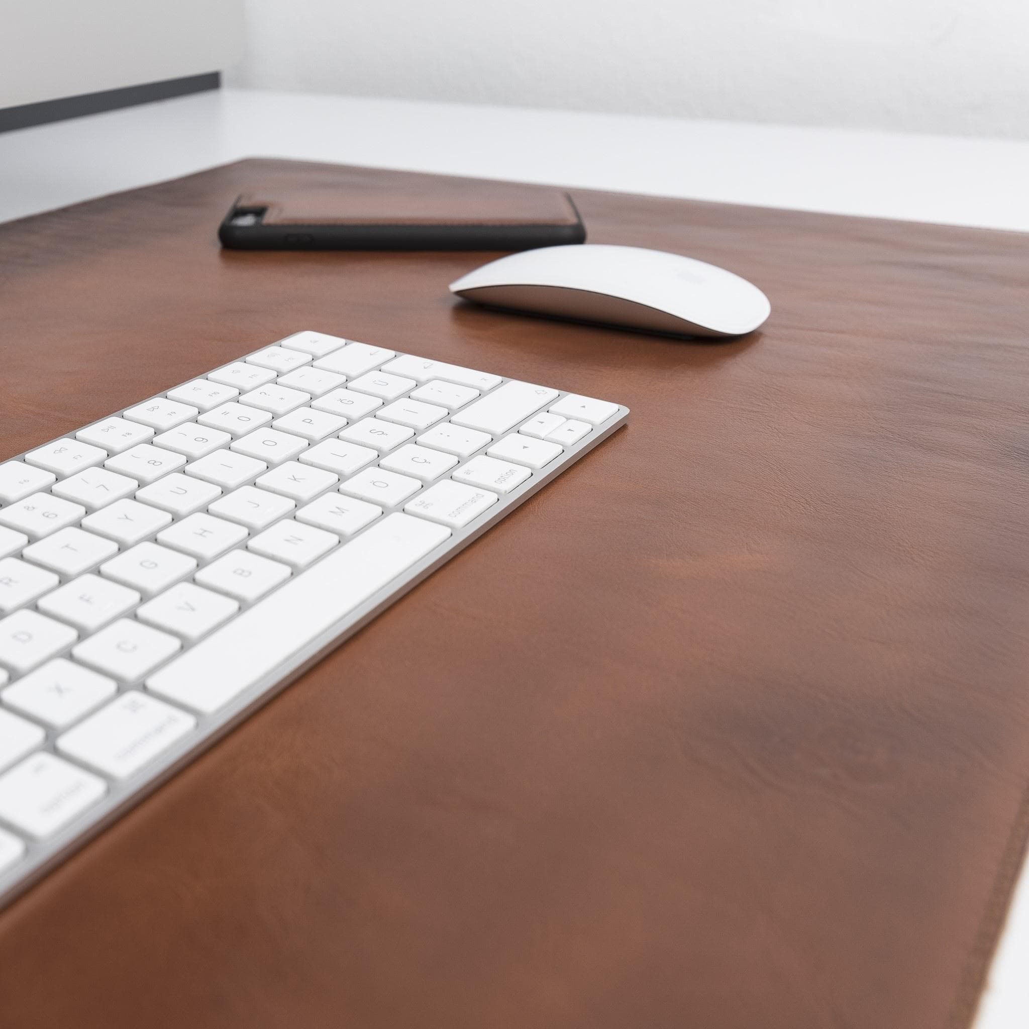 DelfiCase Leather Deskmat, Office Desk Pad