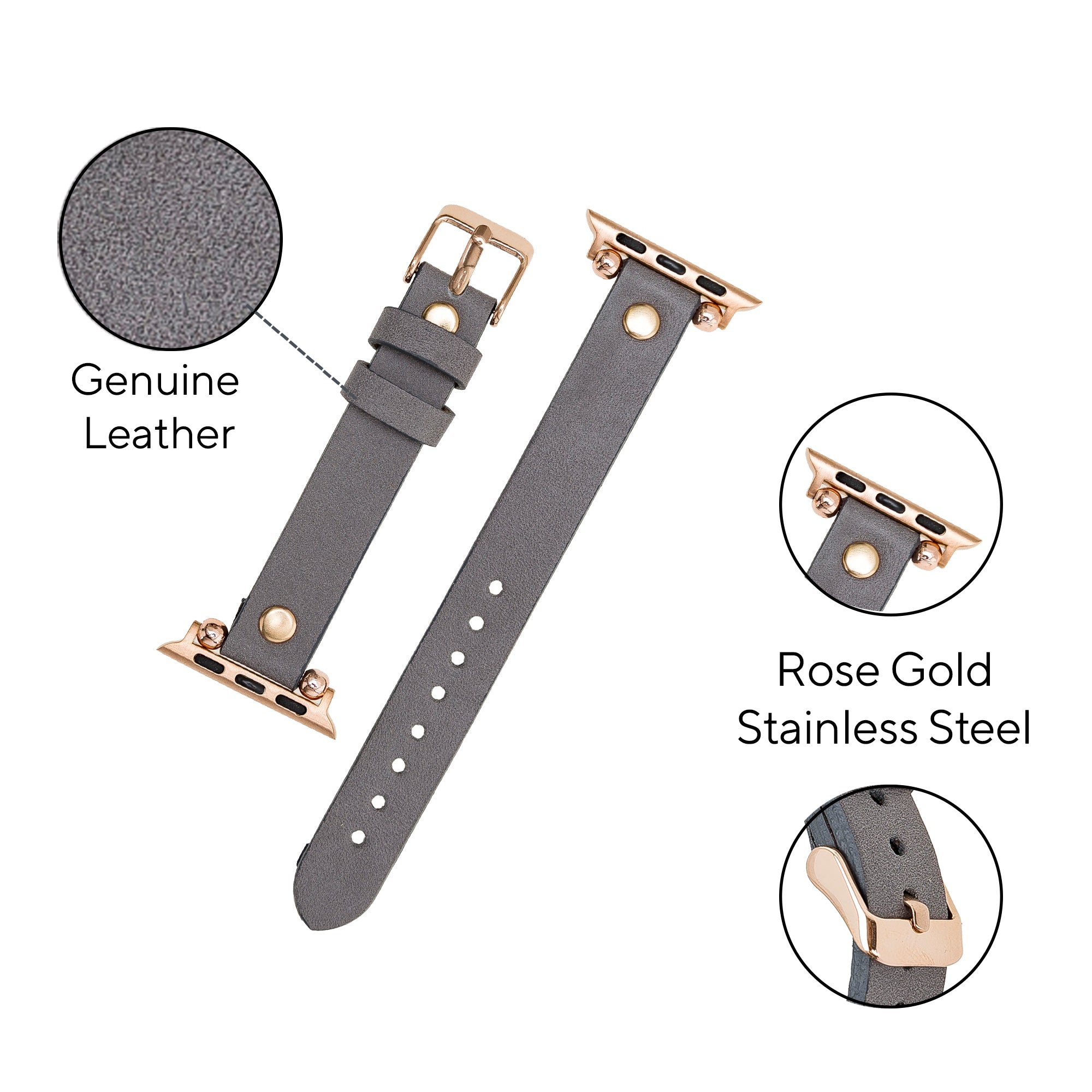 DelfiCase York Watch Band for Apple Watch 38mm 40mm 41mm 42mm 44mm 45mm 4