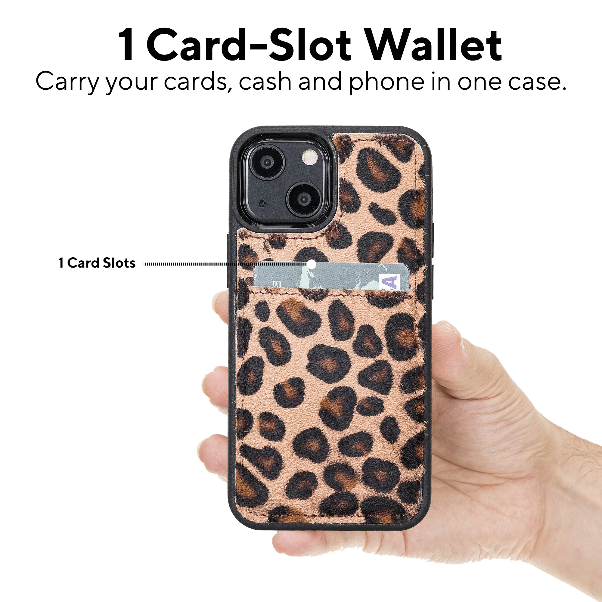 DelfiCase Leopard Furry Supreme Sleeve Back Cover Phone Case for iPhone 13 Mini (5.4") 10