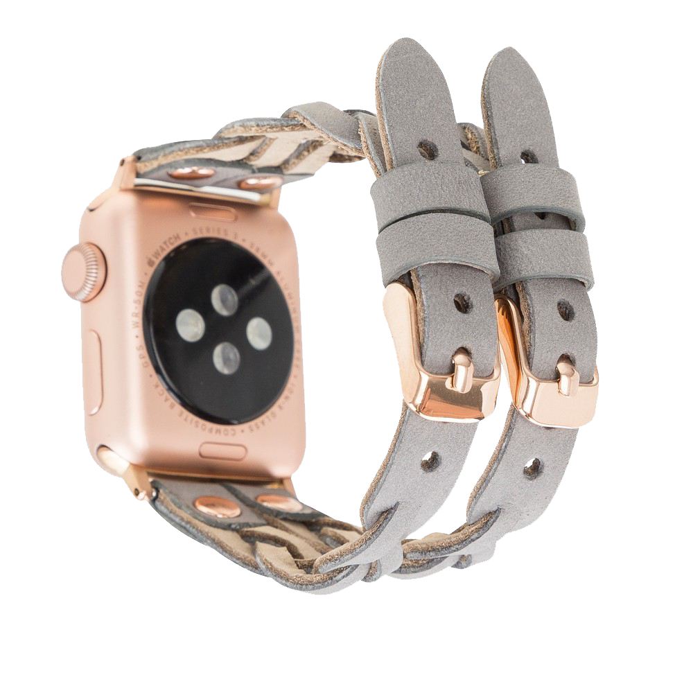 DelfiCase Sheffield-York Double Apple Watch Band for Apple Watch & Fitbit/Sense 37