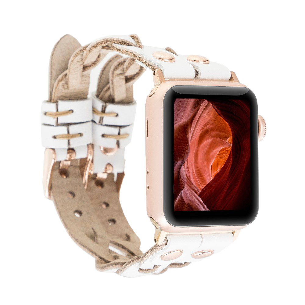 DelfiCase Sheffield-York Double Apple Watch Band for Apple Watch & Fitbit/Sense 1