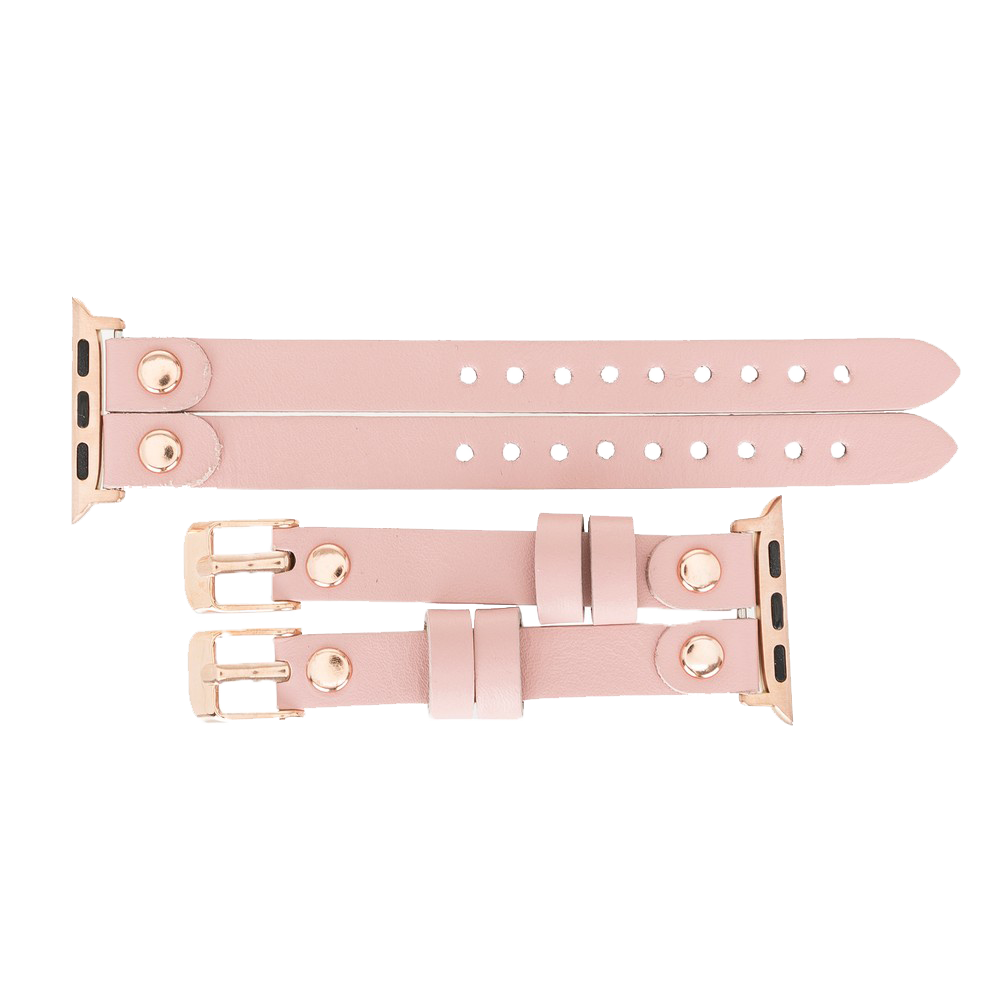 DelfiCase ELY Double Watch Band for Apple and Fitbit Versa 3 2 & 1