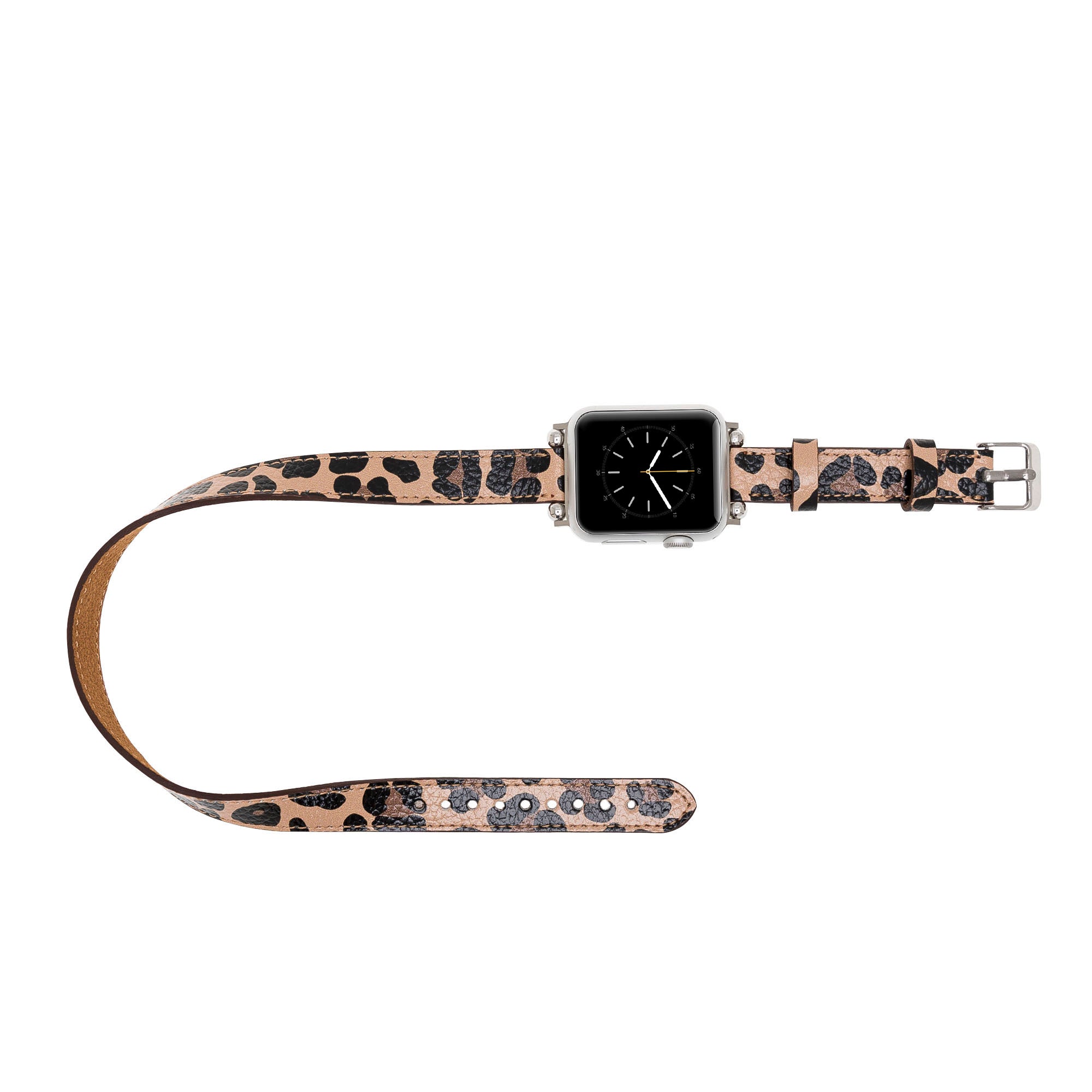 DelfiCase Chester Double Watch Band for Apple Watch (Leopard Pattern) 3