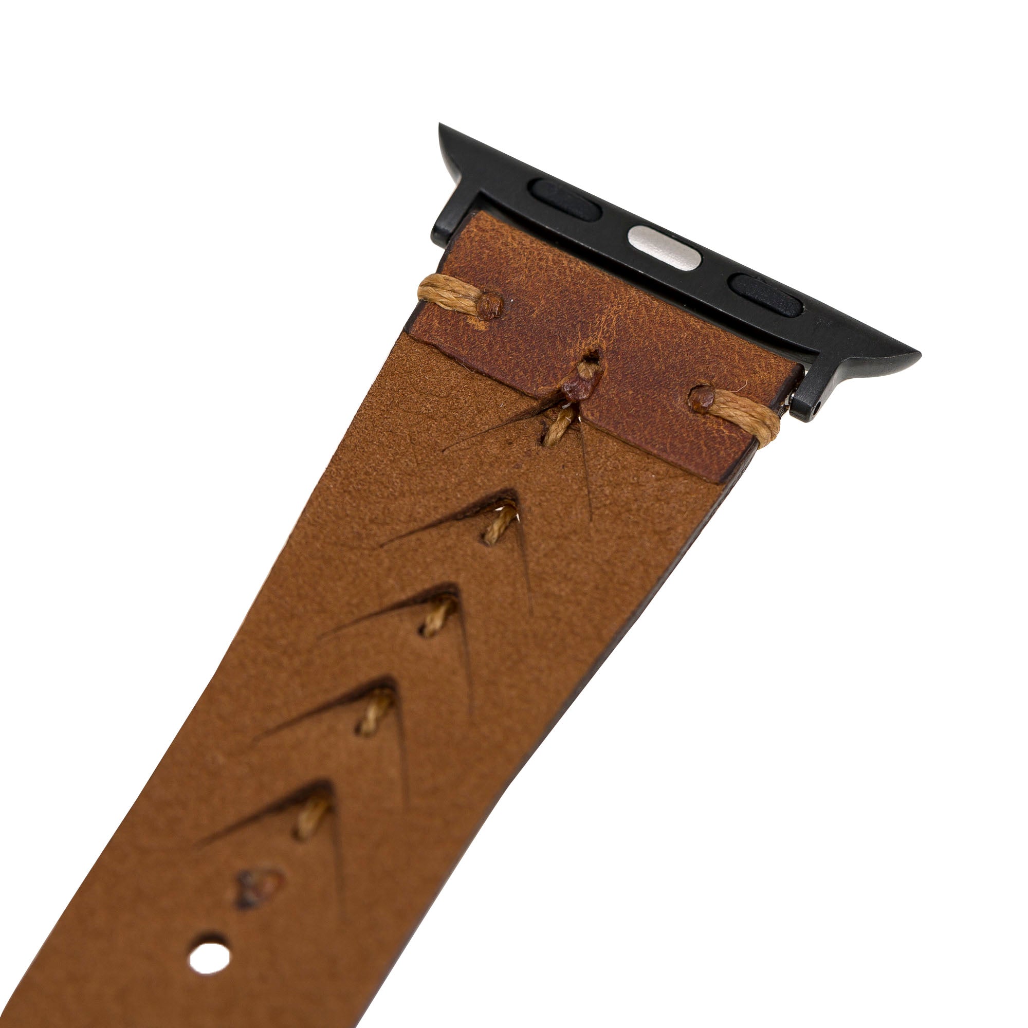 DelfiCase Leeds Leather Watch Band for Apple Watch Series 7 5
