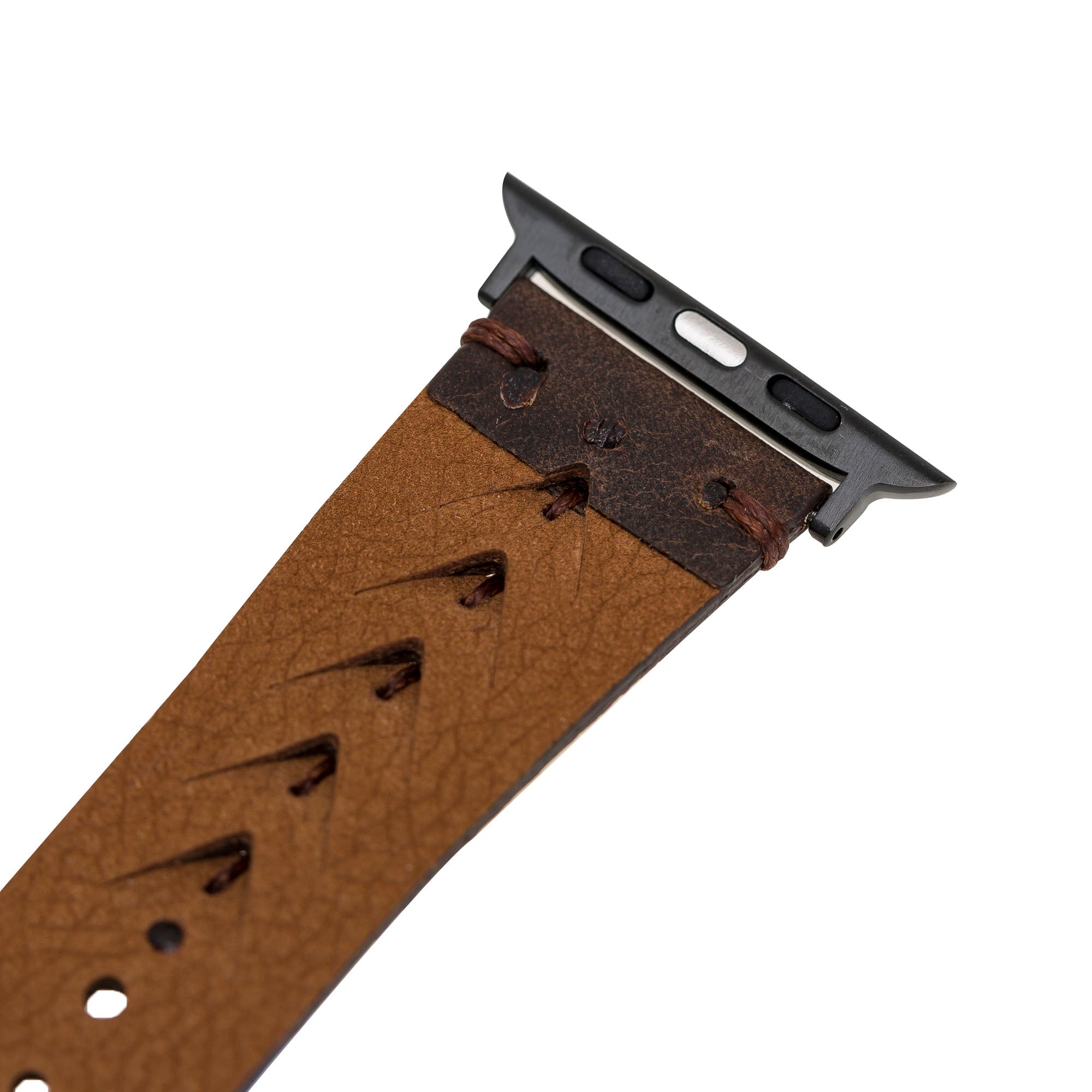 DelfiCase Leeds Leather Watch Band for Apple Watch Series 7 10