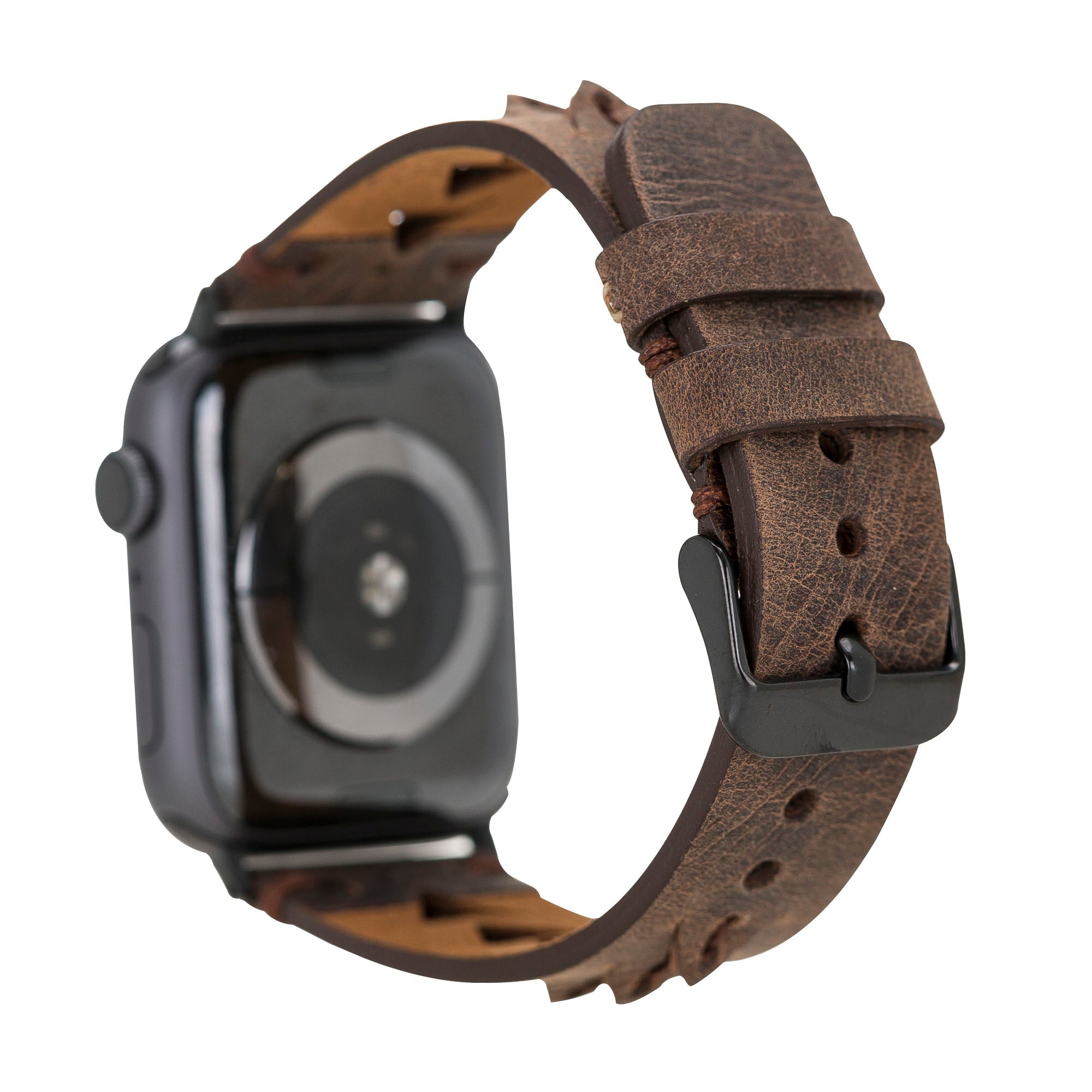 DelfiCase Leeds Leather Watch Band for Apple Watch Series 7 7