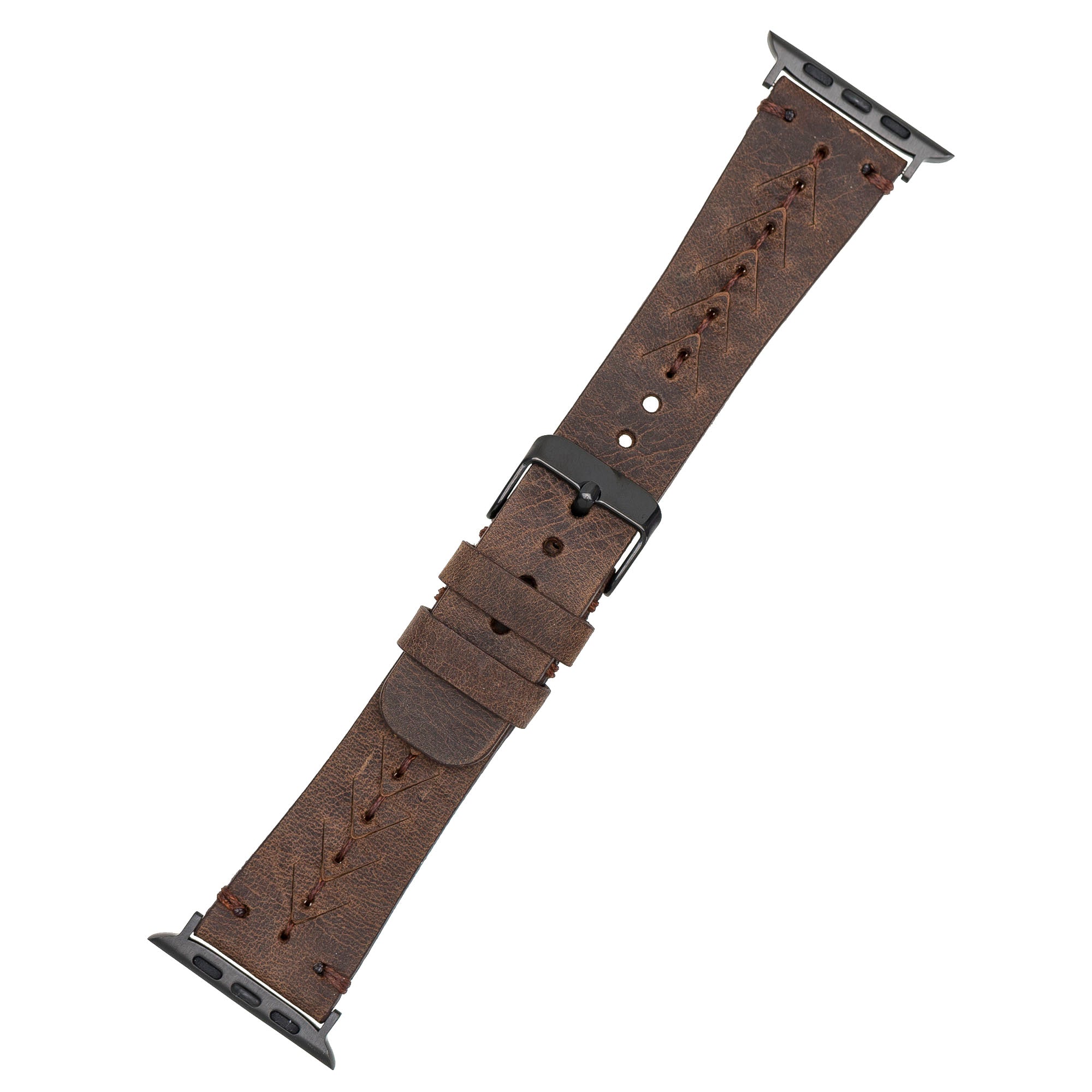 DelfiCase Leeds Leather Watch Band for Apple Watch Series 7 8