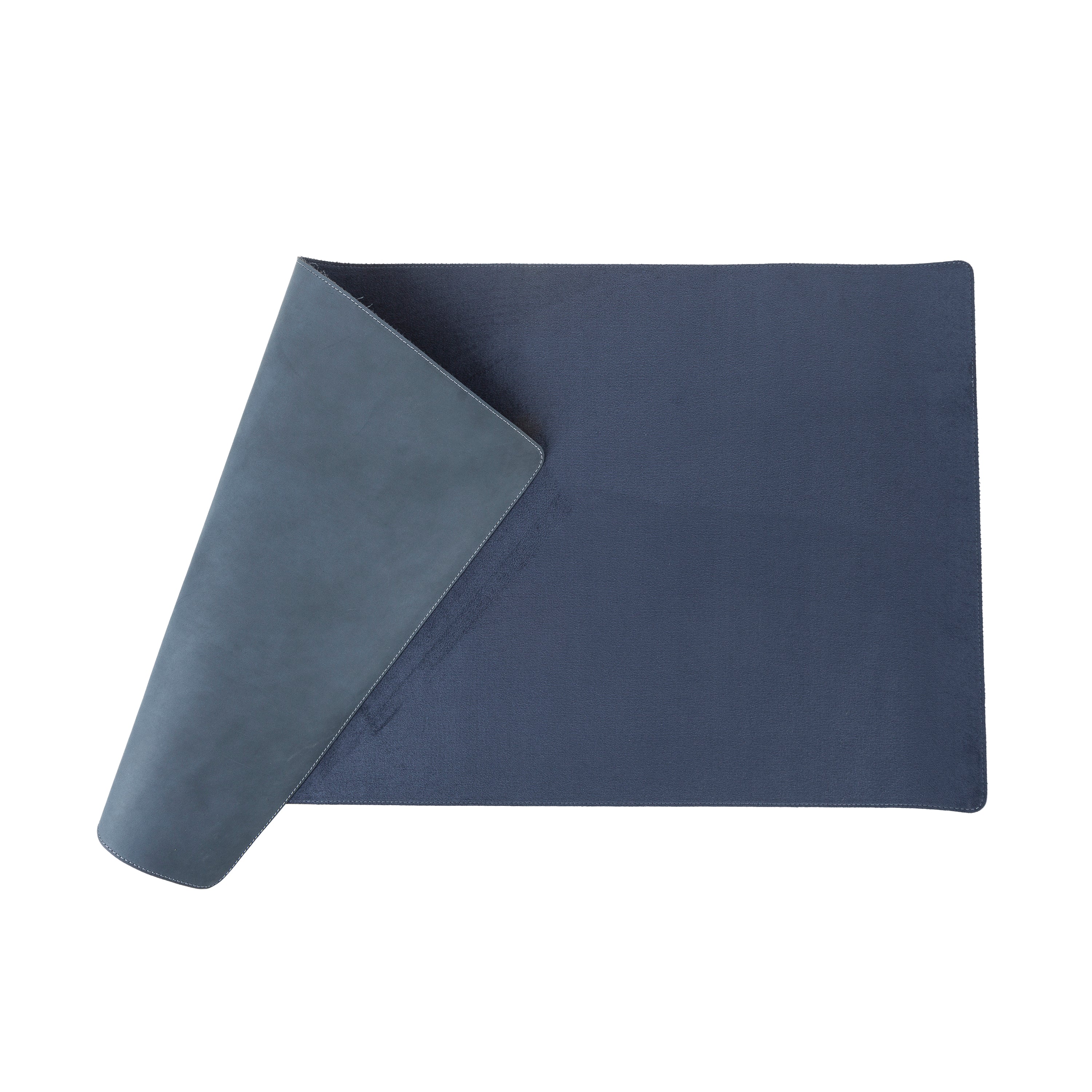 DelfiCase Genuine Blue Leather Deskmat, Computer Pad, Office Desk Pad 7