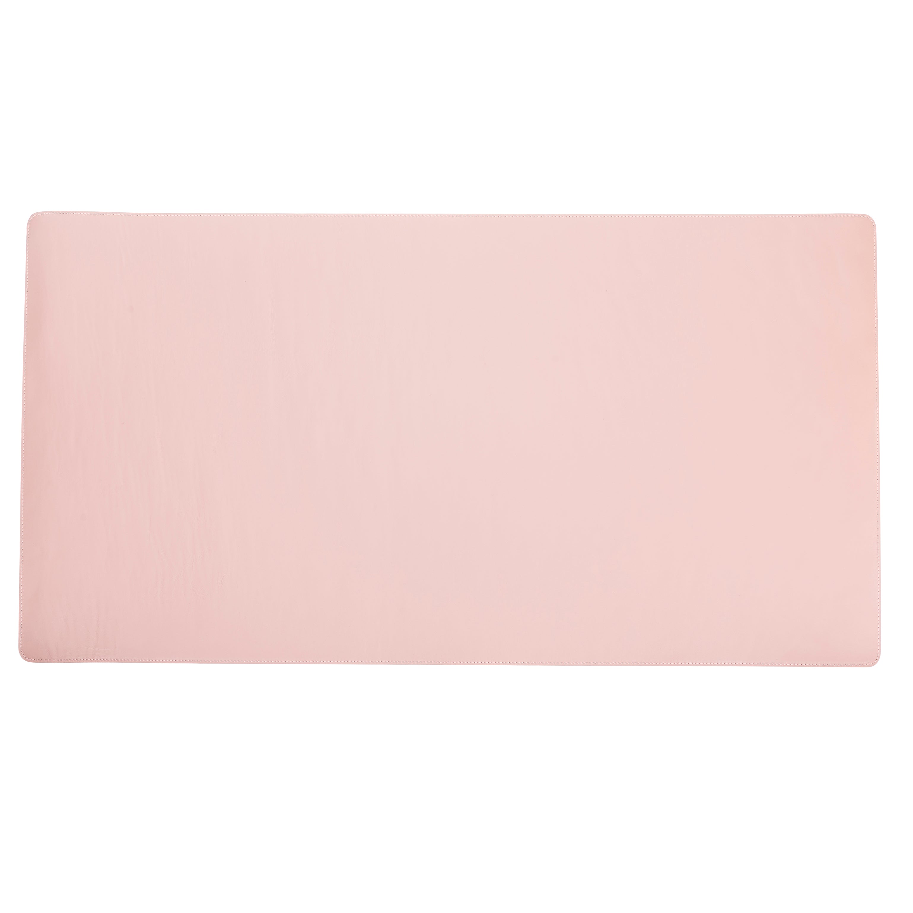 DelfiCase Genuine Leather Deskmat, Computer Pad, Office Desk Pad (Pink Nude) 8