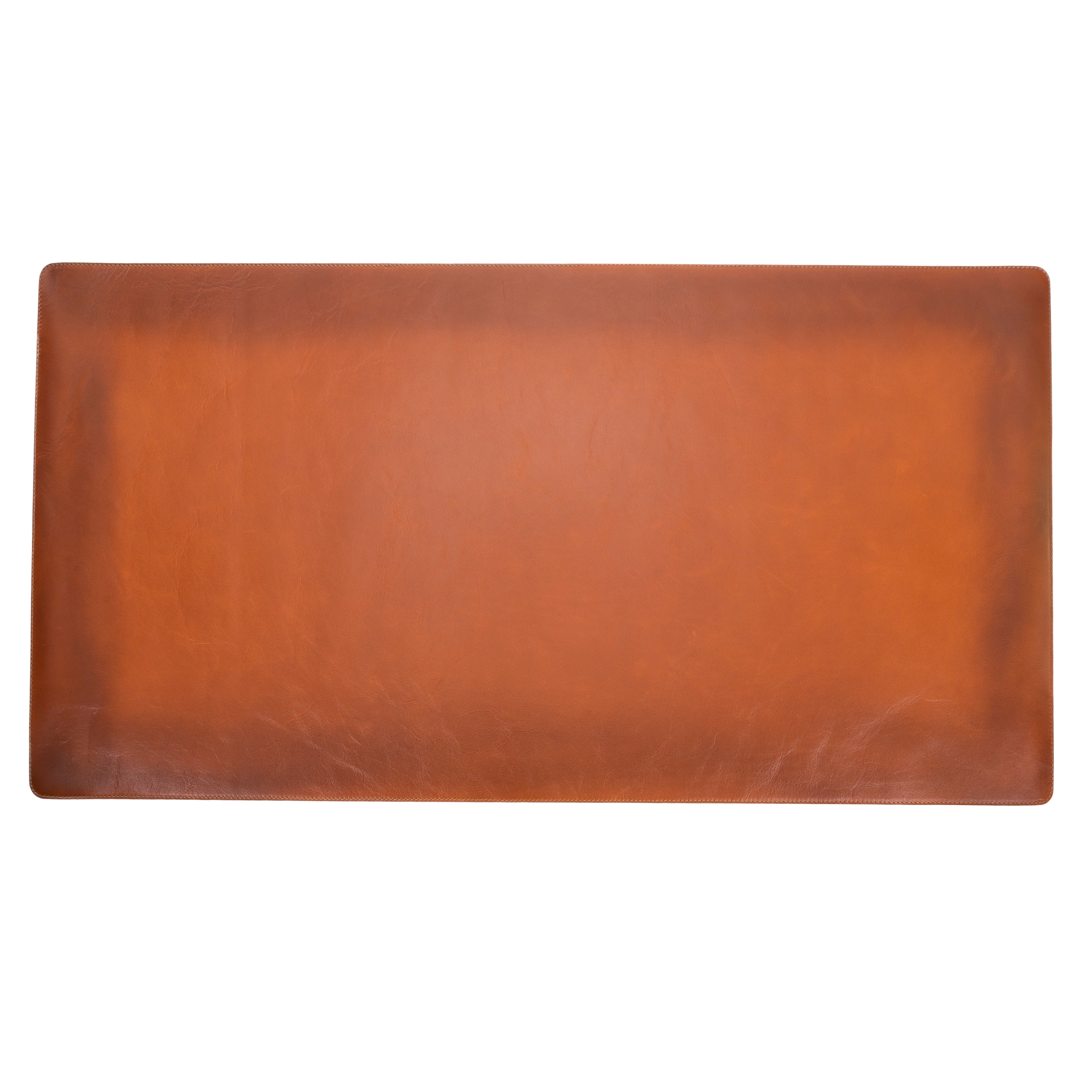 DelfiCase Genuine Leather Deskmat, Computer Pad, Office Desk Pad (Brown) 7