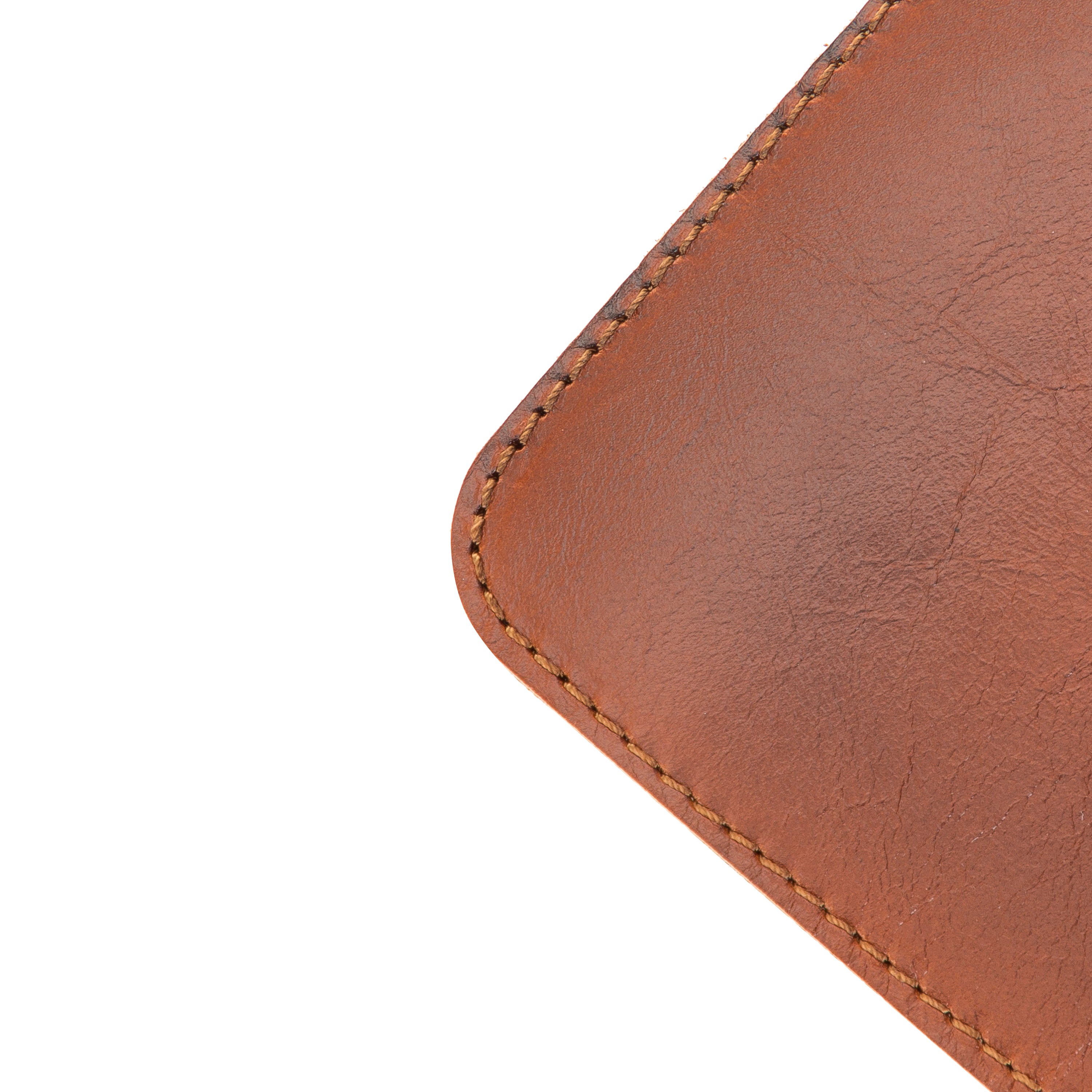 DelfiCase Genuine Leather Deskmat, Computer Pad, Office Desk Pad (Brown) 2