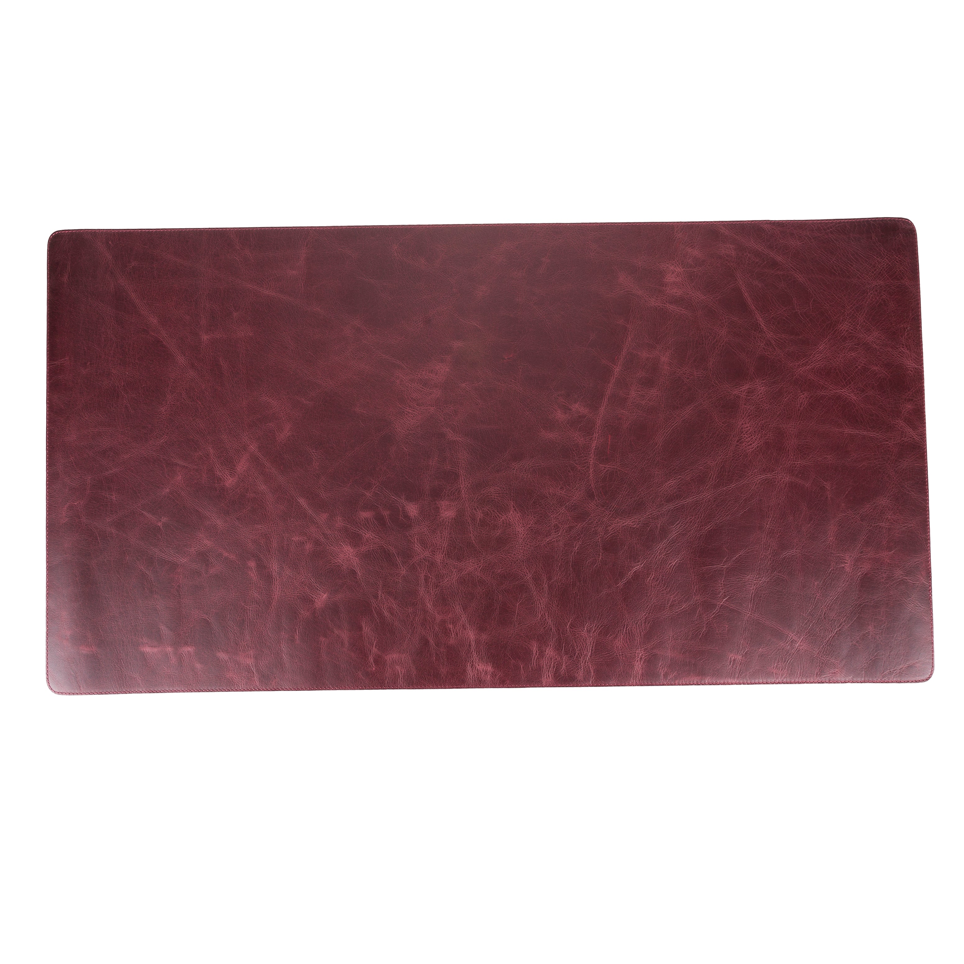 DelfiCase Genuine Cherry Leather Deskmat, Computer Pad, Office Desk Pad 4