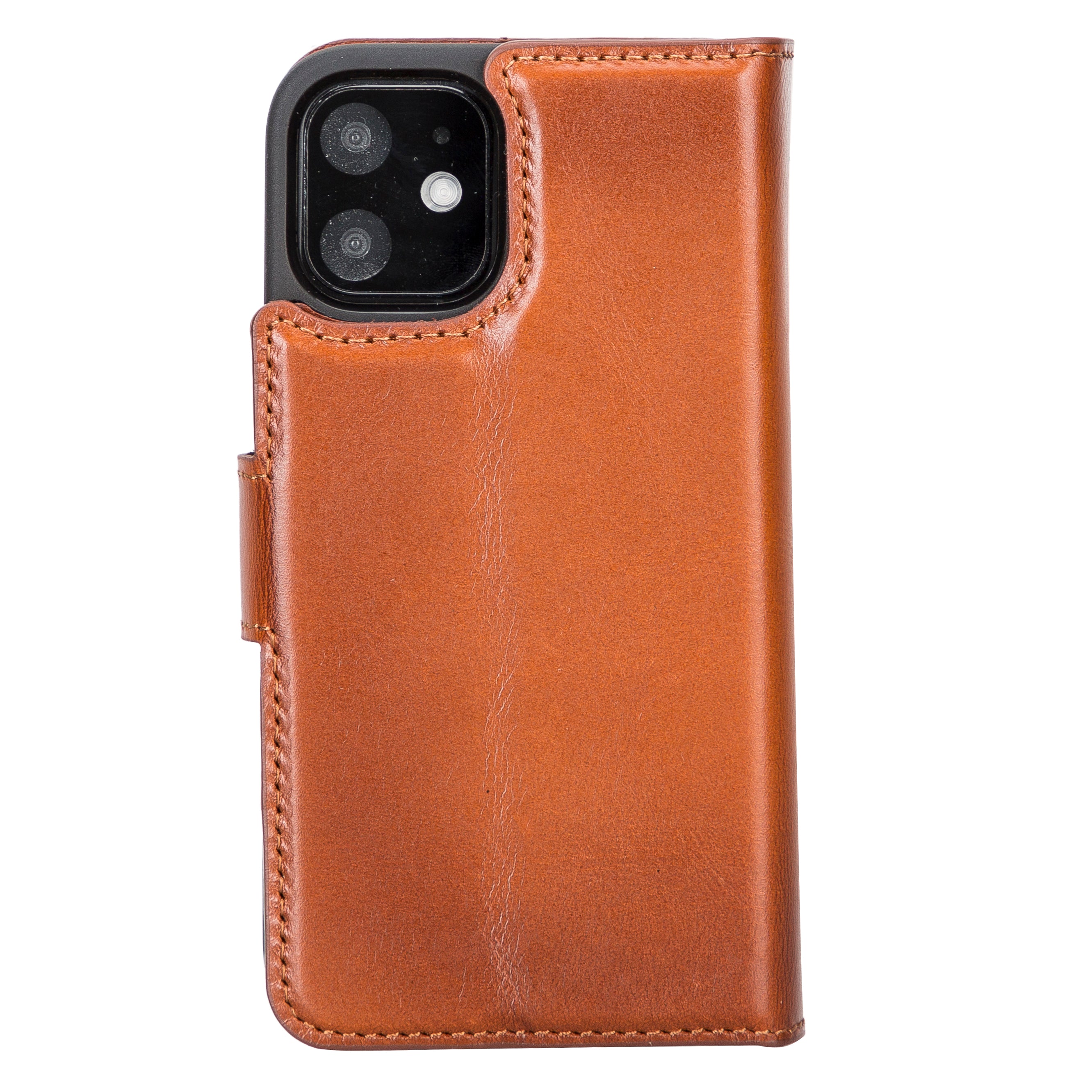 DelfiCase Leather Magnetic Detachable Wallet Case for iPhone 12 Mini (5.4") 26