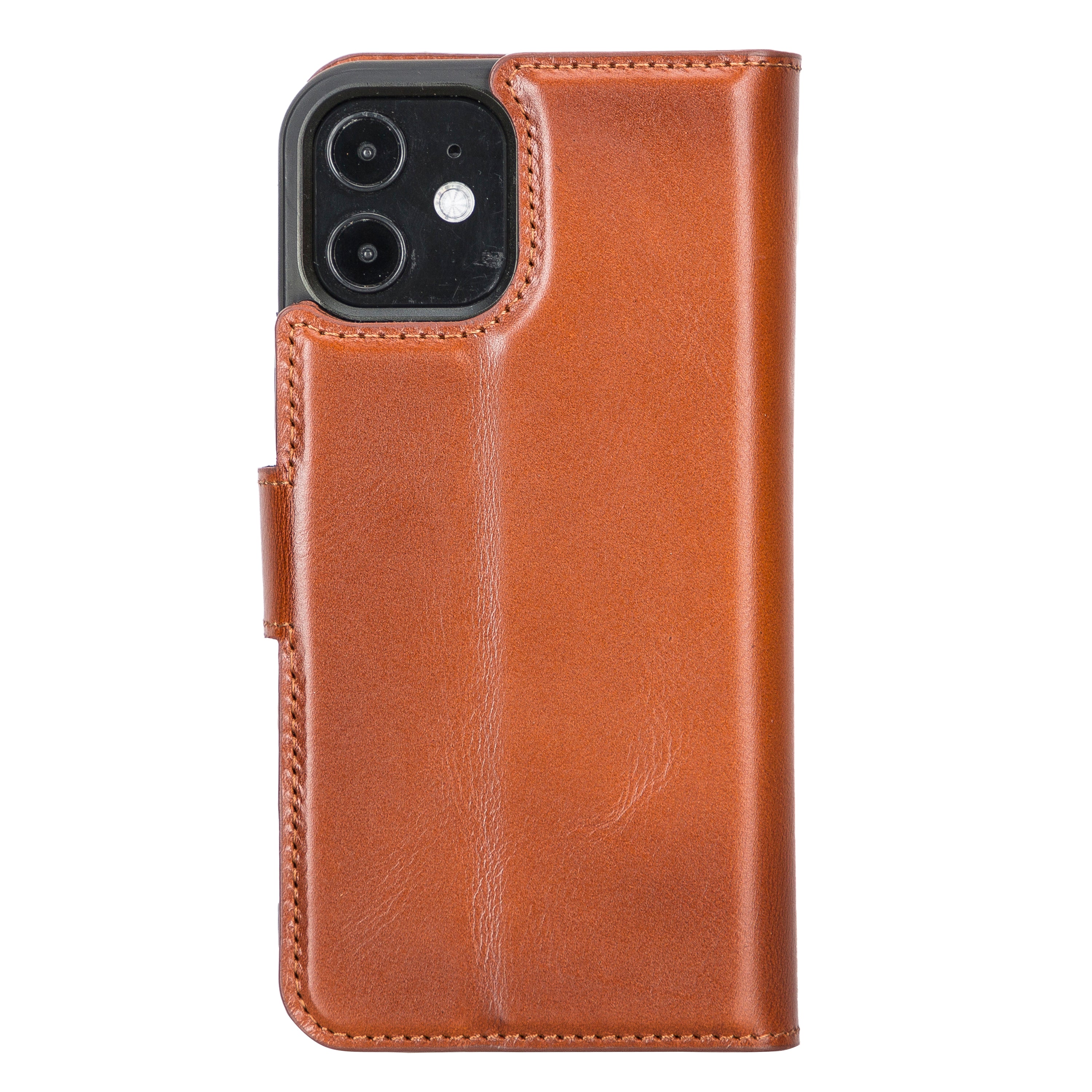 DelfiCase Magnetic Detachable Leather Wallet Case for iPhone 12 and iPhone 12 Pro (6.1") 4