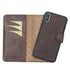 iPhone X / XS / Dark Brown / Leather