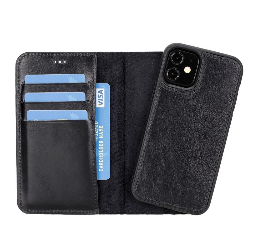 Leather Wallet Case for iPhone 12 Mini