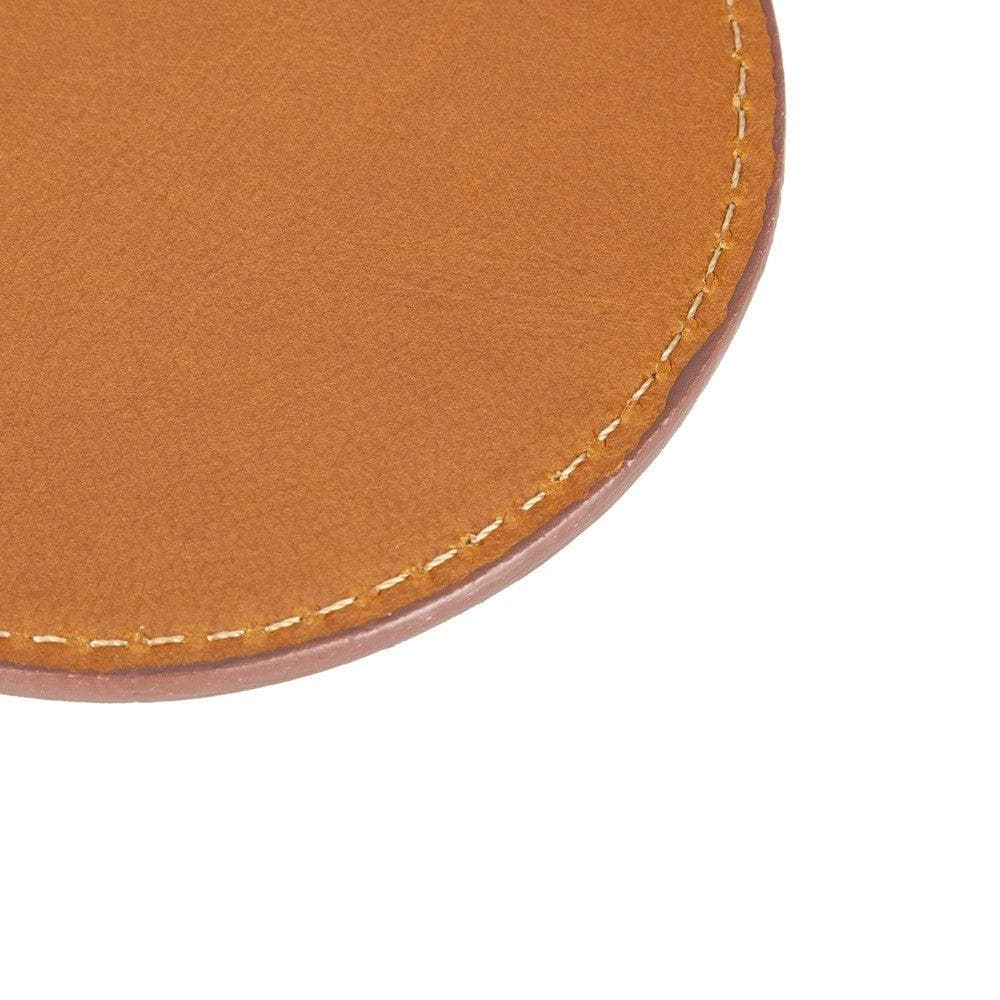 Divine Geniun Leather Handmade Cup Coaster Bouletta