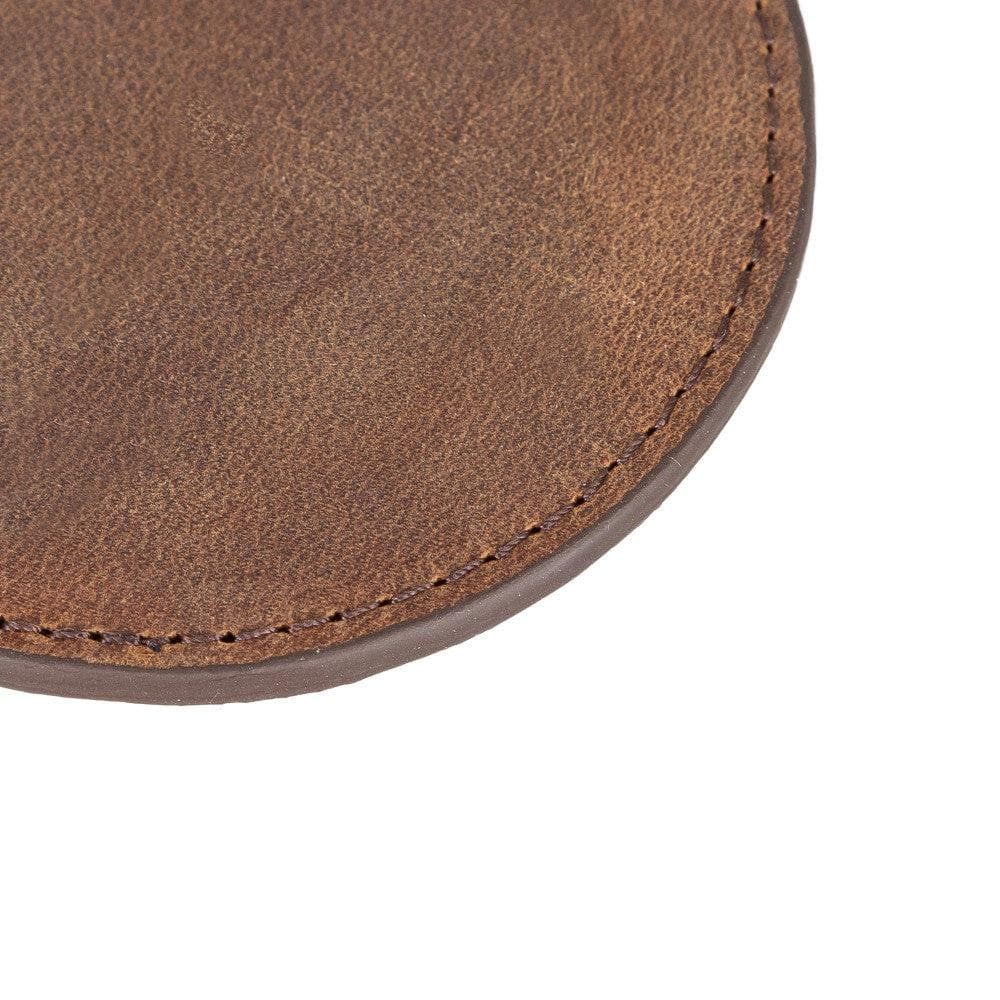 Divine Geniun Leather Handmade Cup Coaster Bouletta