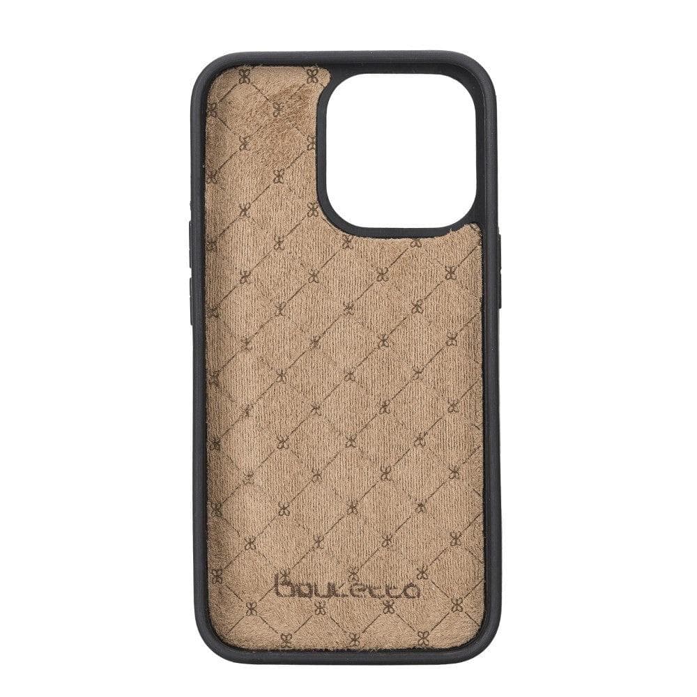 Flexible Leather Back Cover with Card Holder for iPhone 13 Series Bouletta LTD