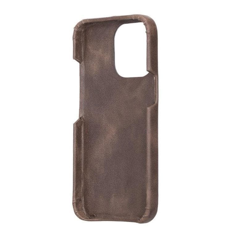 Full Leather Back Cover Case for Apple iPhone 12 Series Bouletta LTD