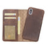 iPhone X / XS / Antic Brown / Leather