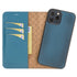 iPhone 12 Pro Max / Blue / Leather
