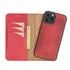 iPhone 12 Pro Max / Red / Leather
