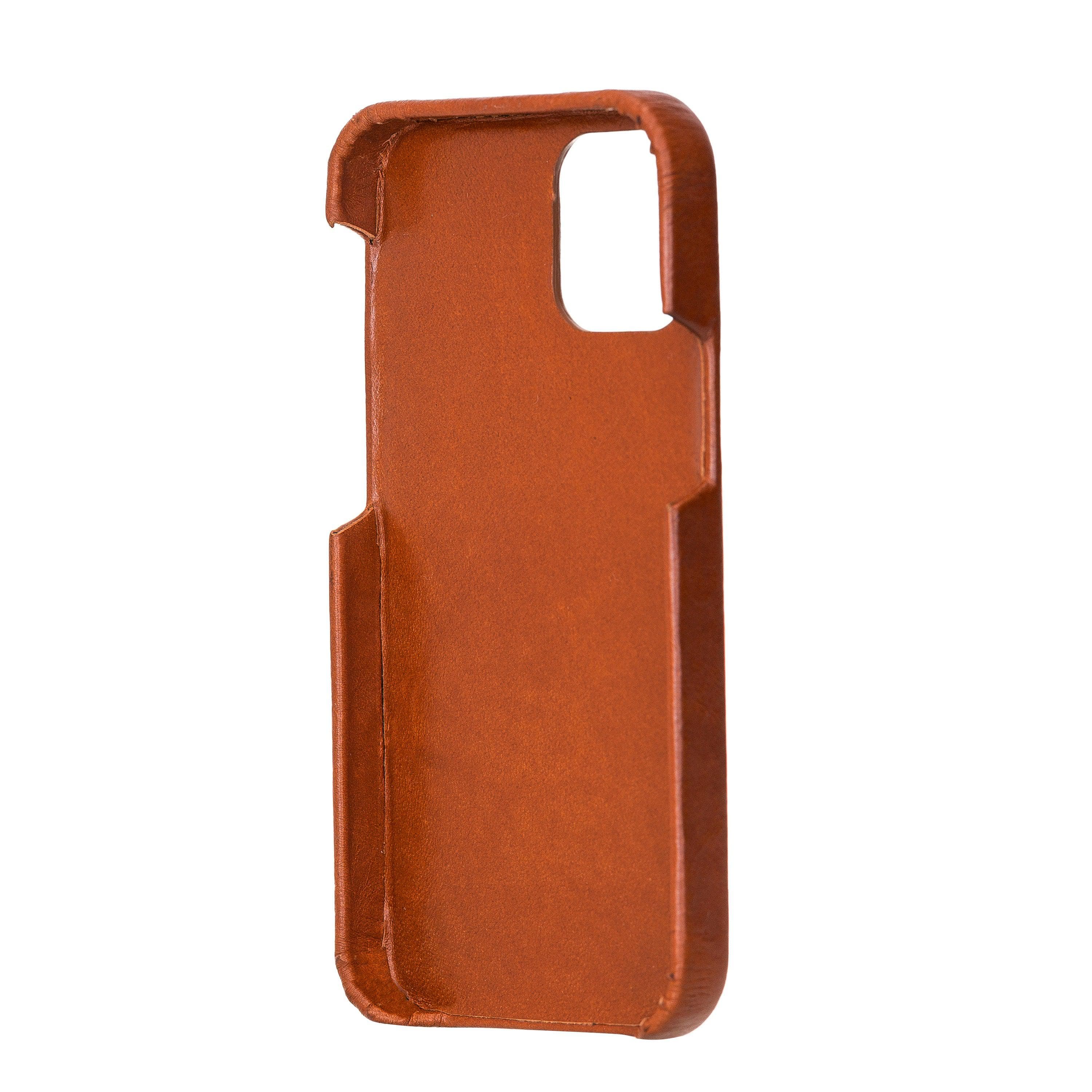 Fully Leather Back Cover for Apple iPhone 12 Series Bouletta LTD