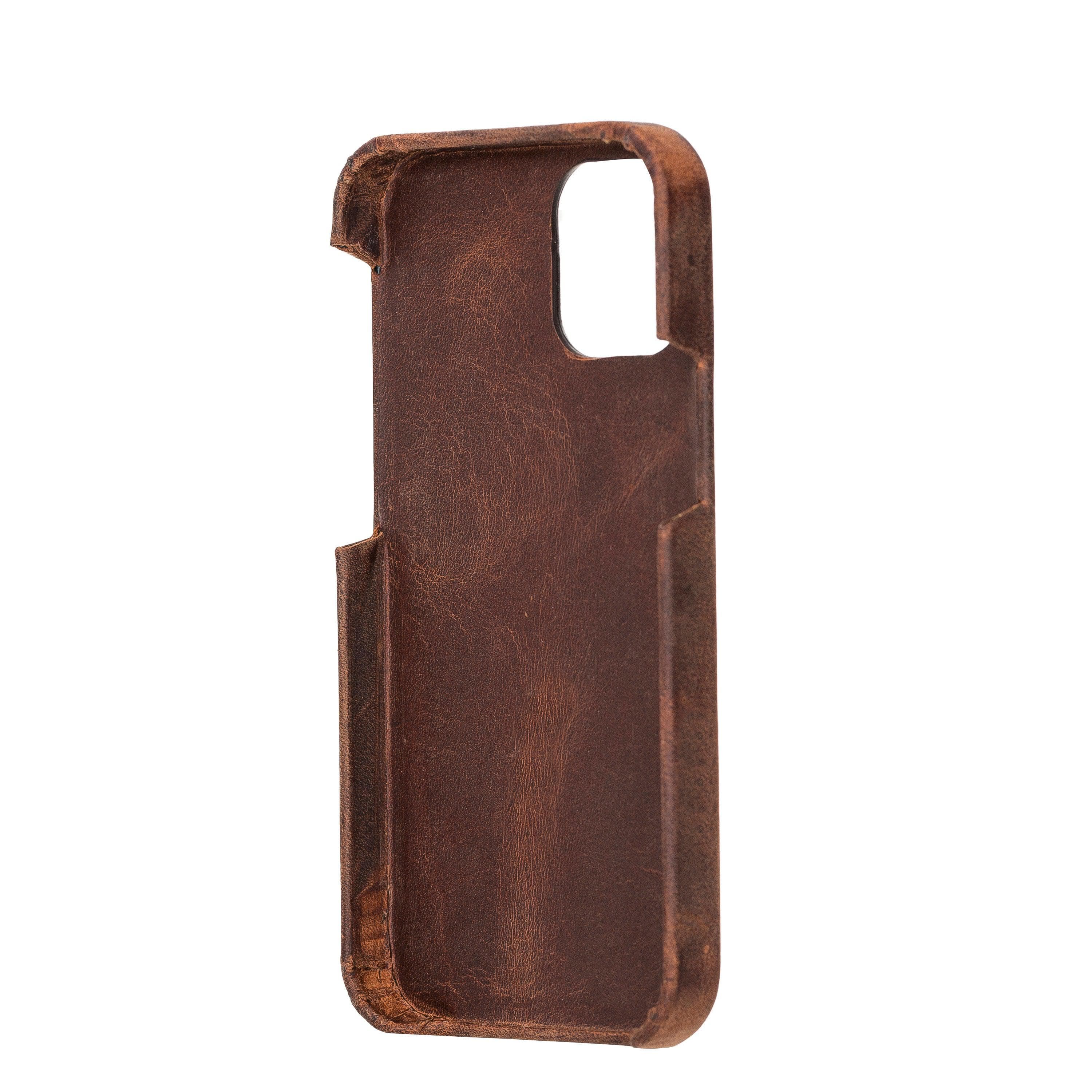 Fully Leather Back Cover for Apple iPhone 12 Series Bouletta LTD