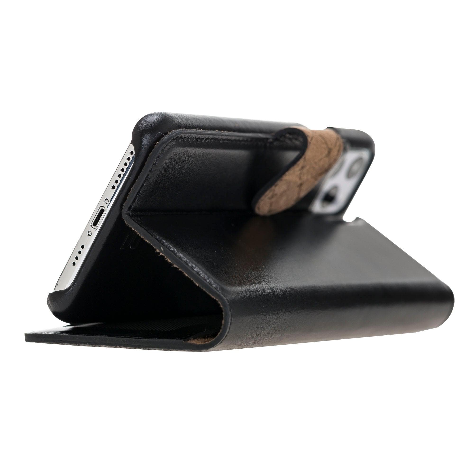 Detachable Fully Covering Leather Wallet Case For Apple iPhone 11 Series Bouletta LTD