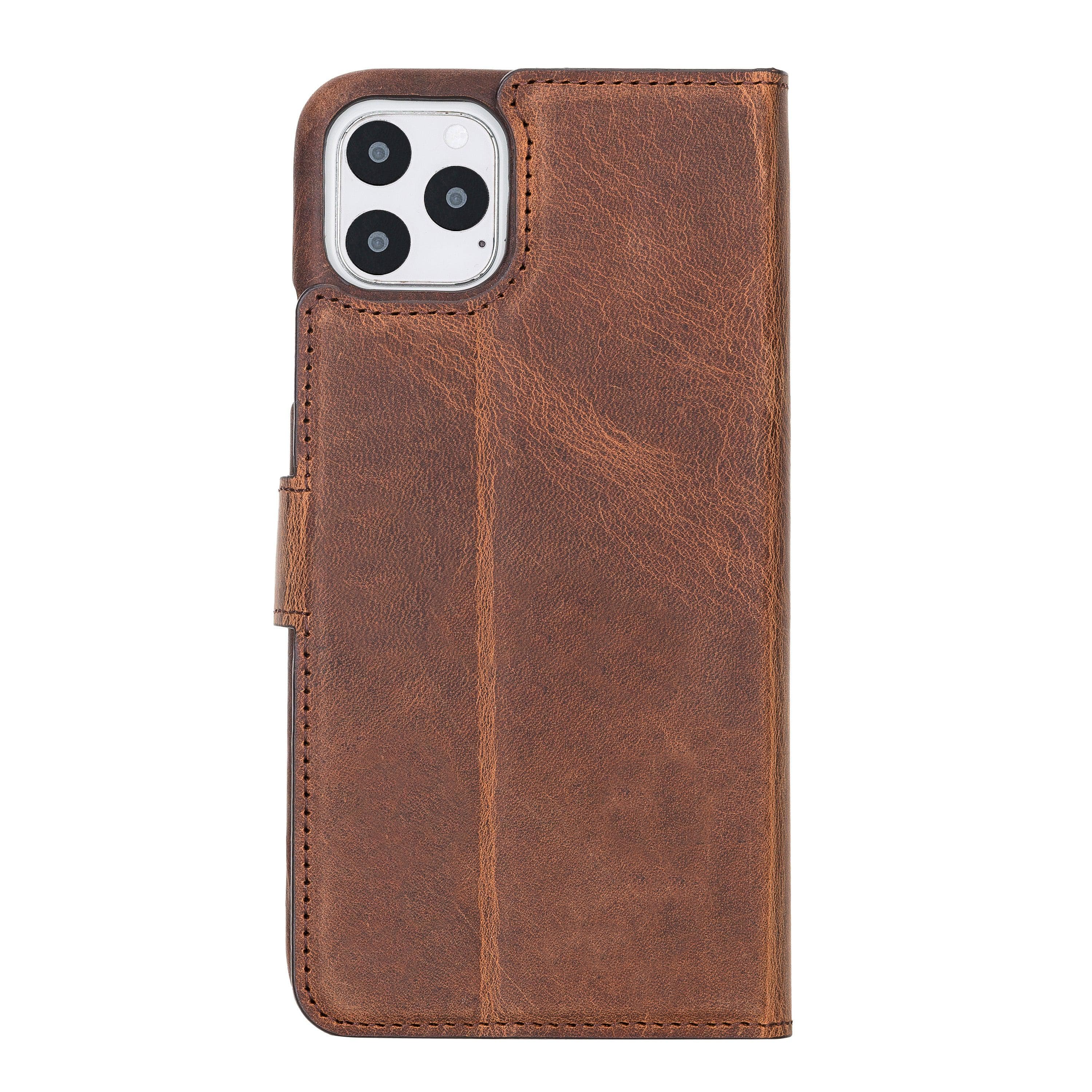 Detachable Fully Covering Leather Wallet Case For Apple iPhone 11 Series Bouletta LTD