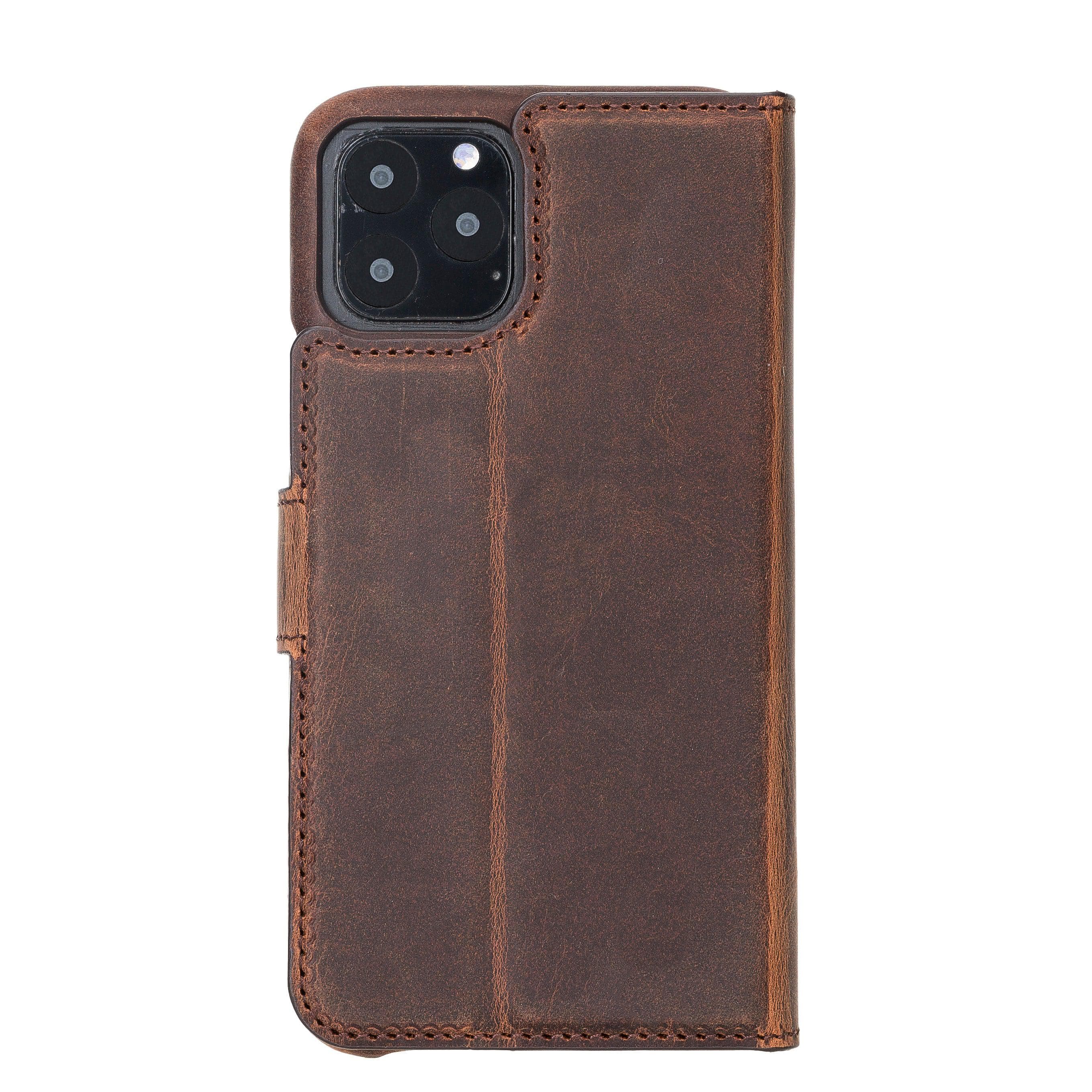 Detachable Fully Covering Leather Wallet Case For Apple iPhone 11 Series Bouletta LTD