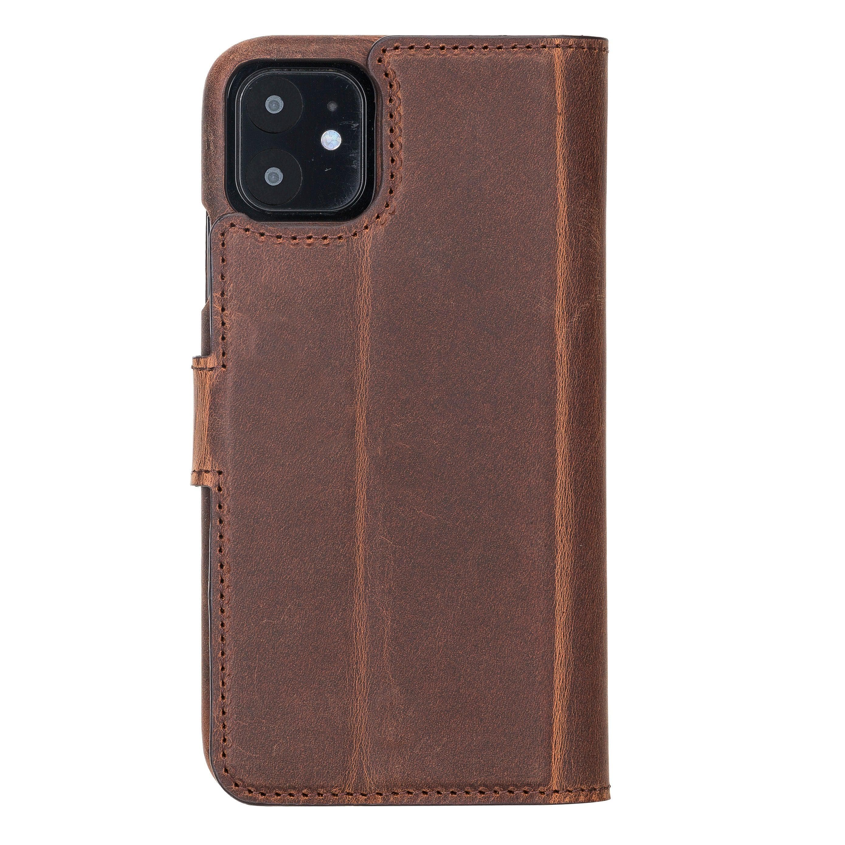 Detachable Fully Covering Leather Wallet Case For Apple iPhone 11 Series Bouletta LTD