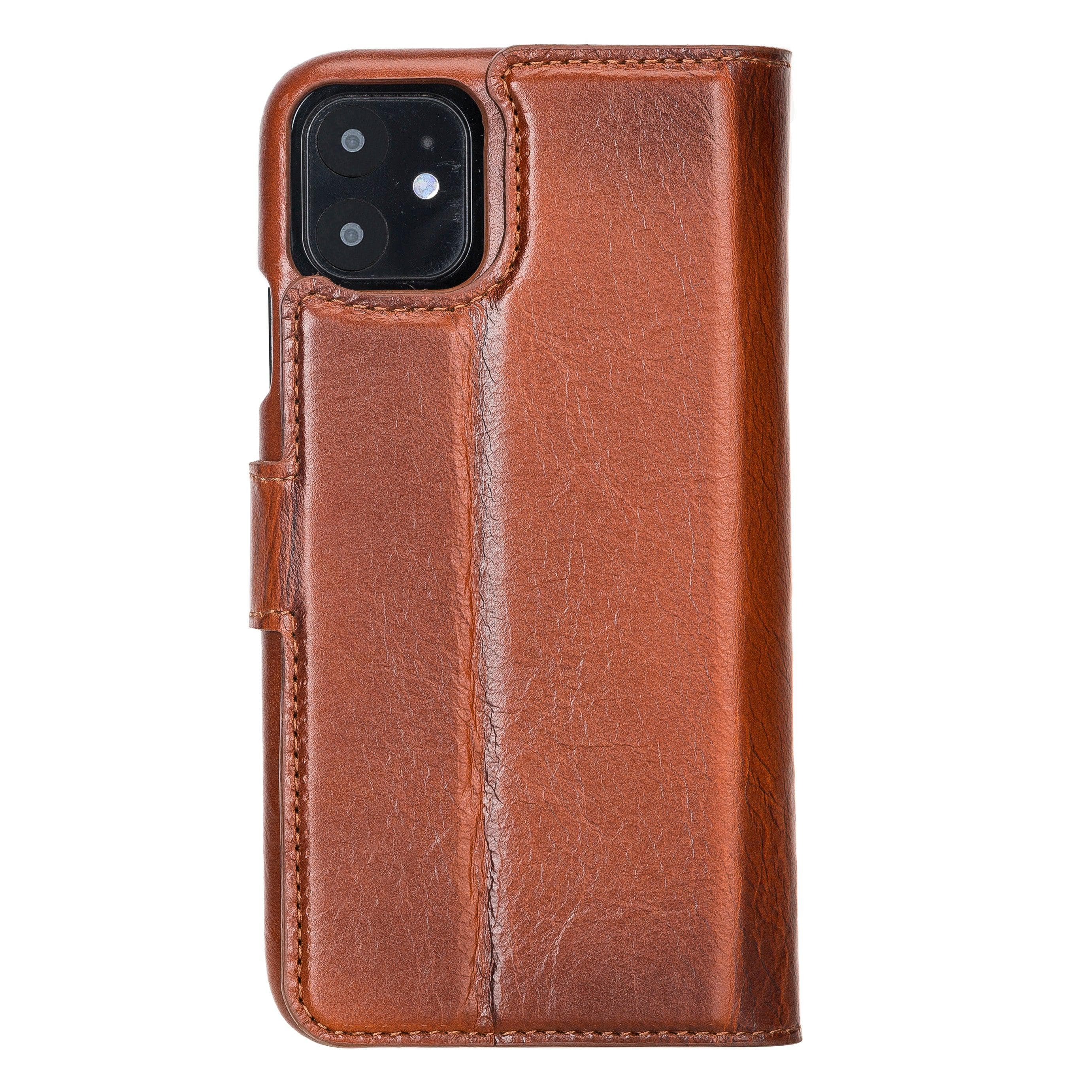 Detachable Fully Covering Leather Wallet Case For Apple iPhone 11 Series Bouletta LTD