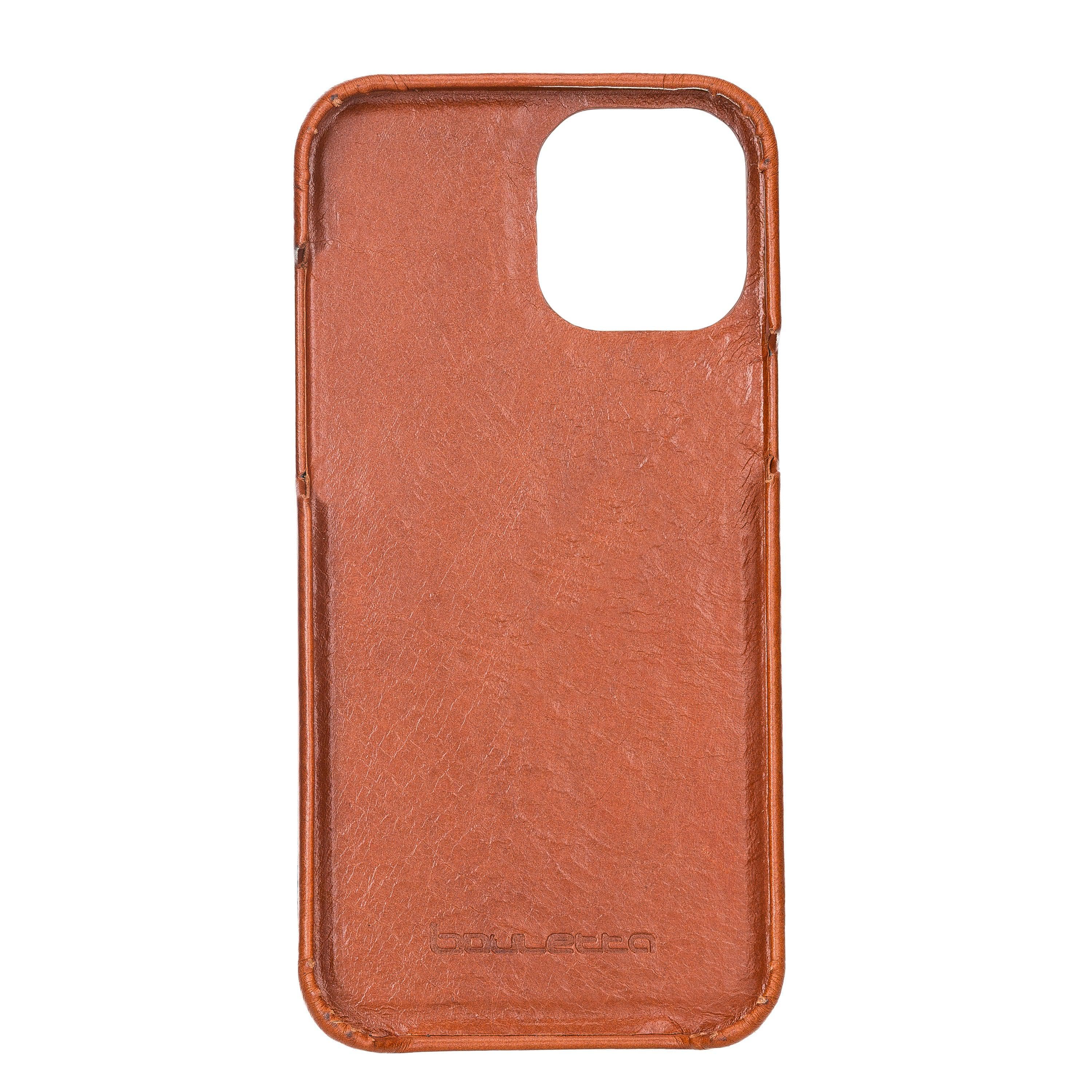 Fully Leather Back Cover for Apple iPhone 12 Series Bouletta LTD