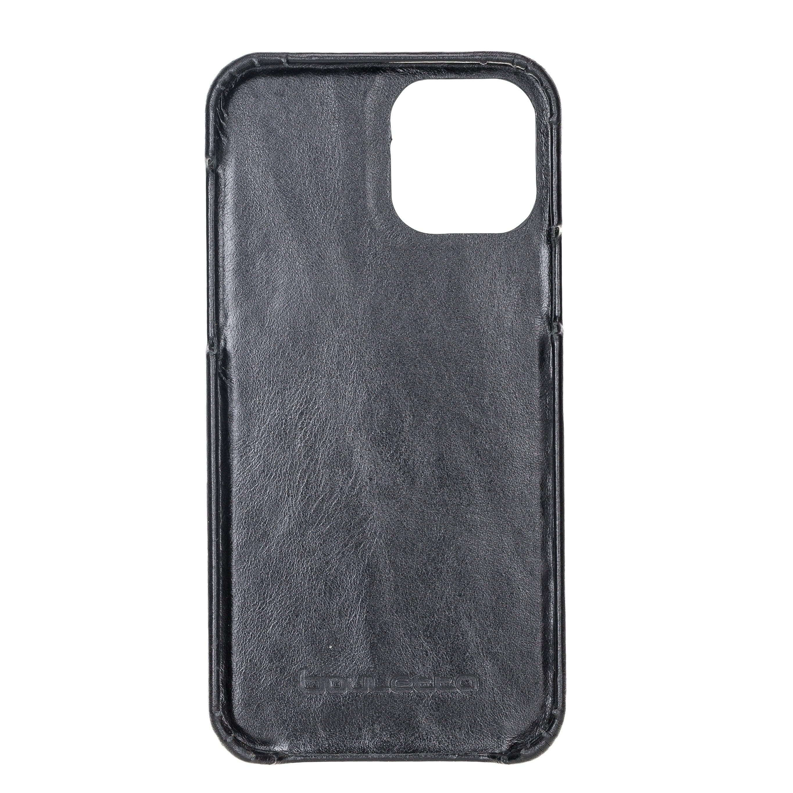 Fully Leather Back Cover for Apple iPhone 12 Series Bouletta LTD