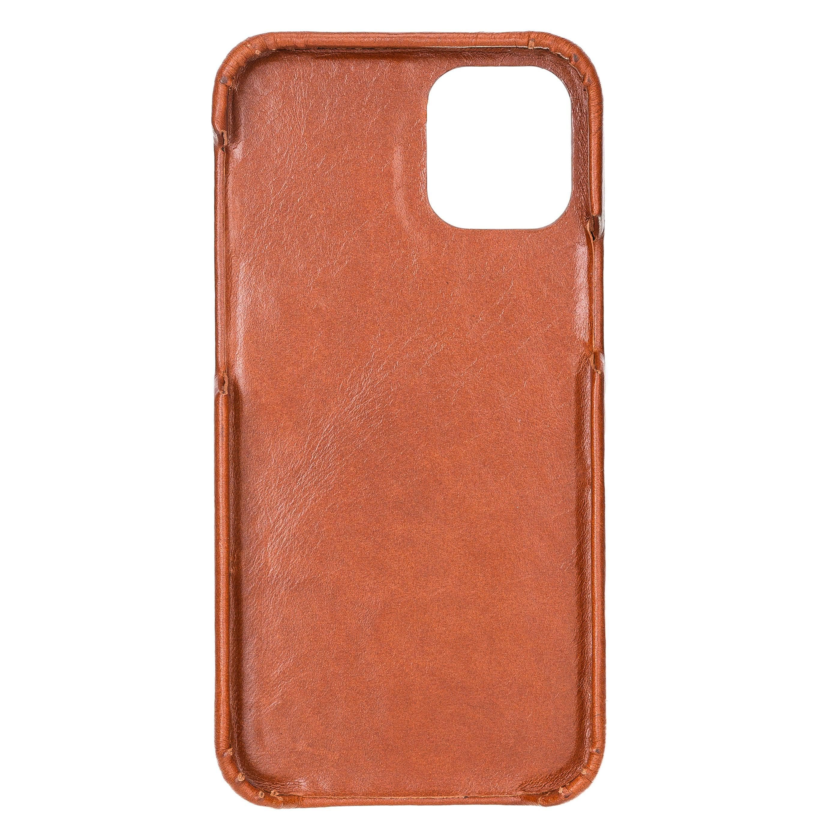 Fully Leather Back Cover for Apple iPhone 12 Series Bouletta LTD