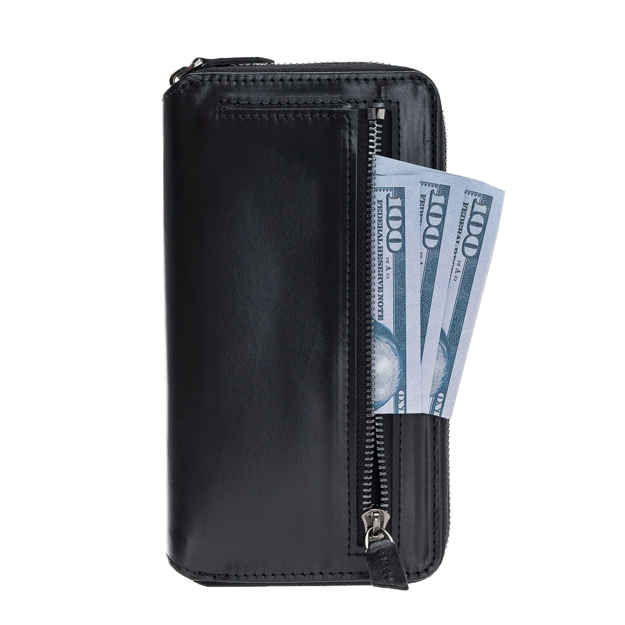 Pouch Magnetic Detachable Leather Wallet Case For Apple iPhone 11 Series Bouletta Shop