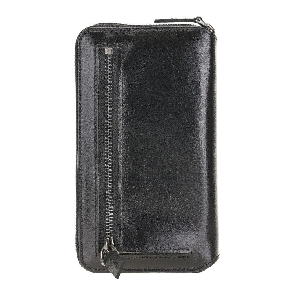 Detachable Leather Zipper Wallet Cases for Apple iPhone 12 Series Bouletta LTD