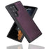 Samsung Galaxy S22 Ultra / Purple / Leather
