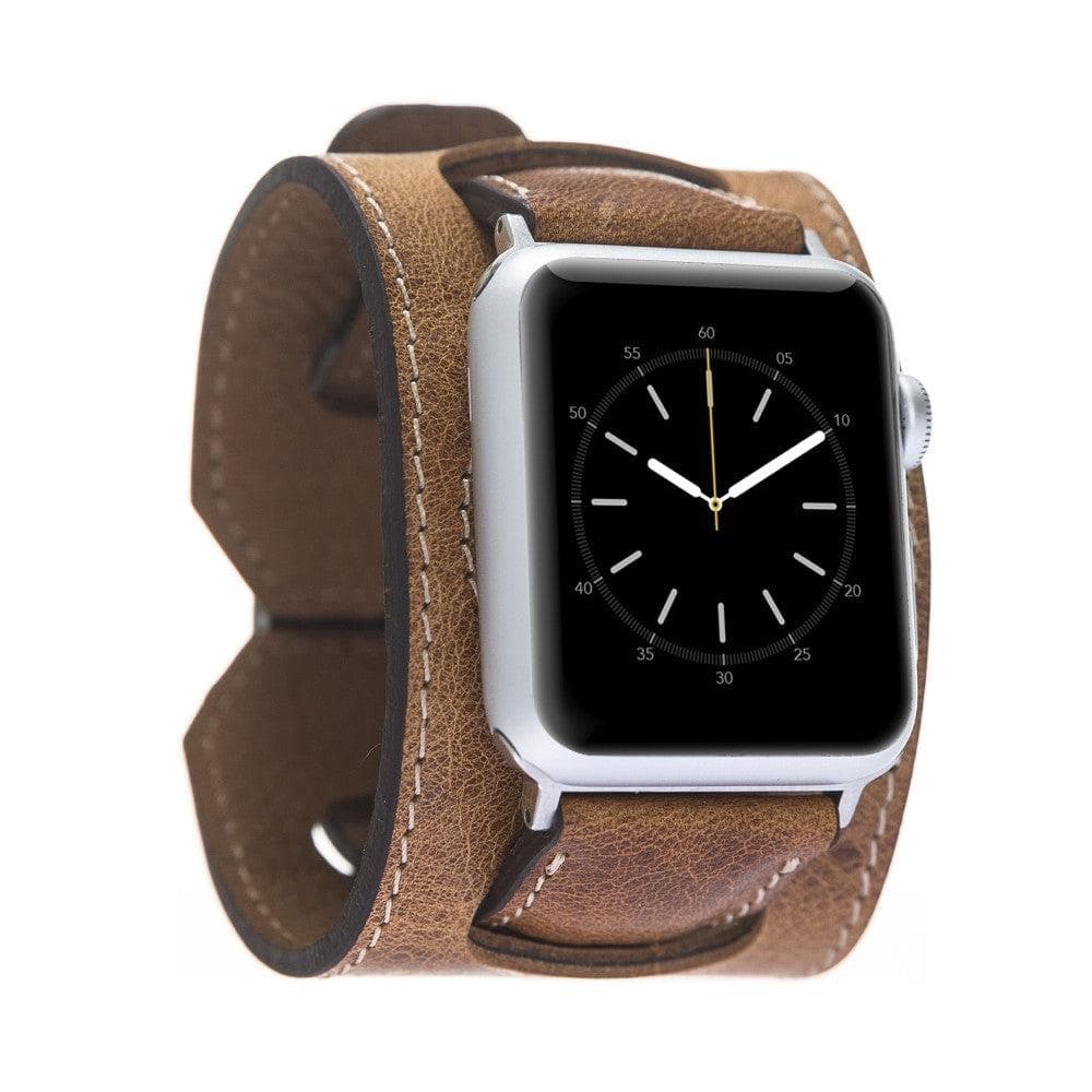 Salford Cuff Apple Watch Leather Straps V18 Bouletta LTD