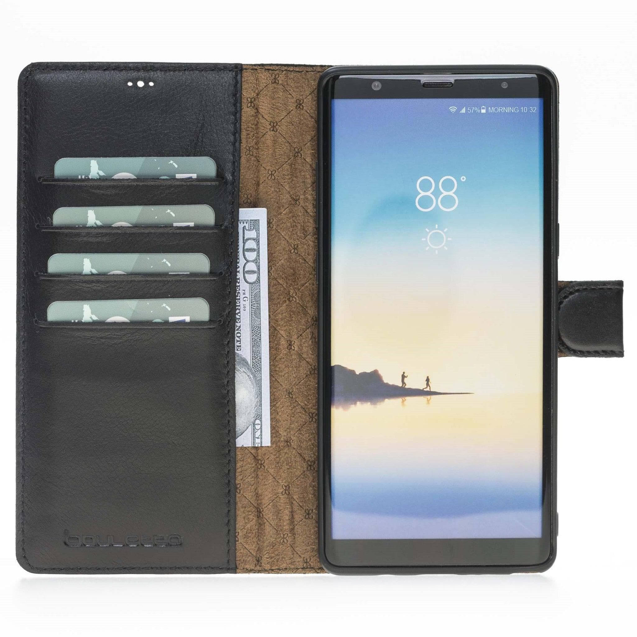 Samsung Galaxy Note 8 Leather Wallet Case Bouletta LTD