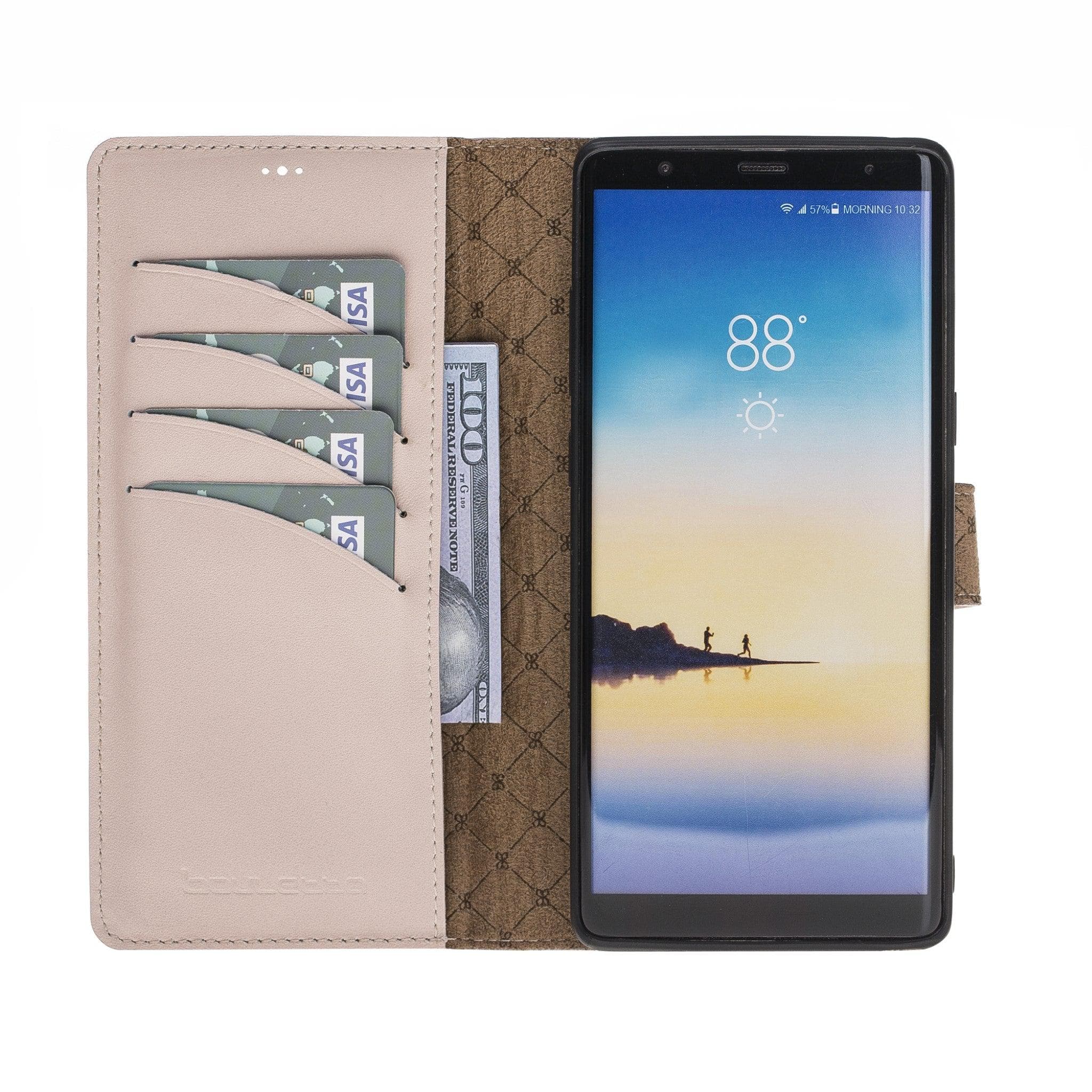 Samsung Galaxy Note 8 Leather Wallet Case Bouletta LTD