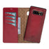 Samsung Galaxy Note 8 / Red / Leather