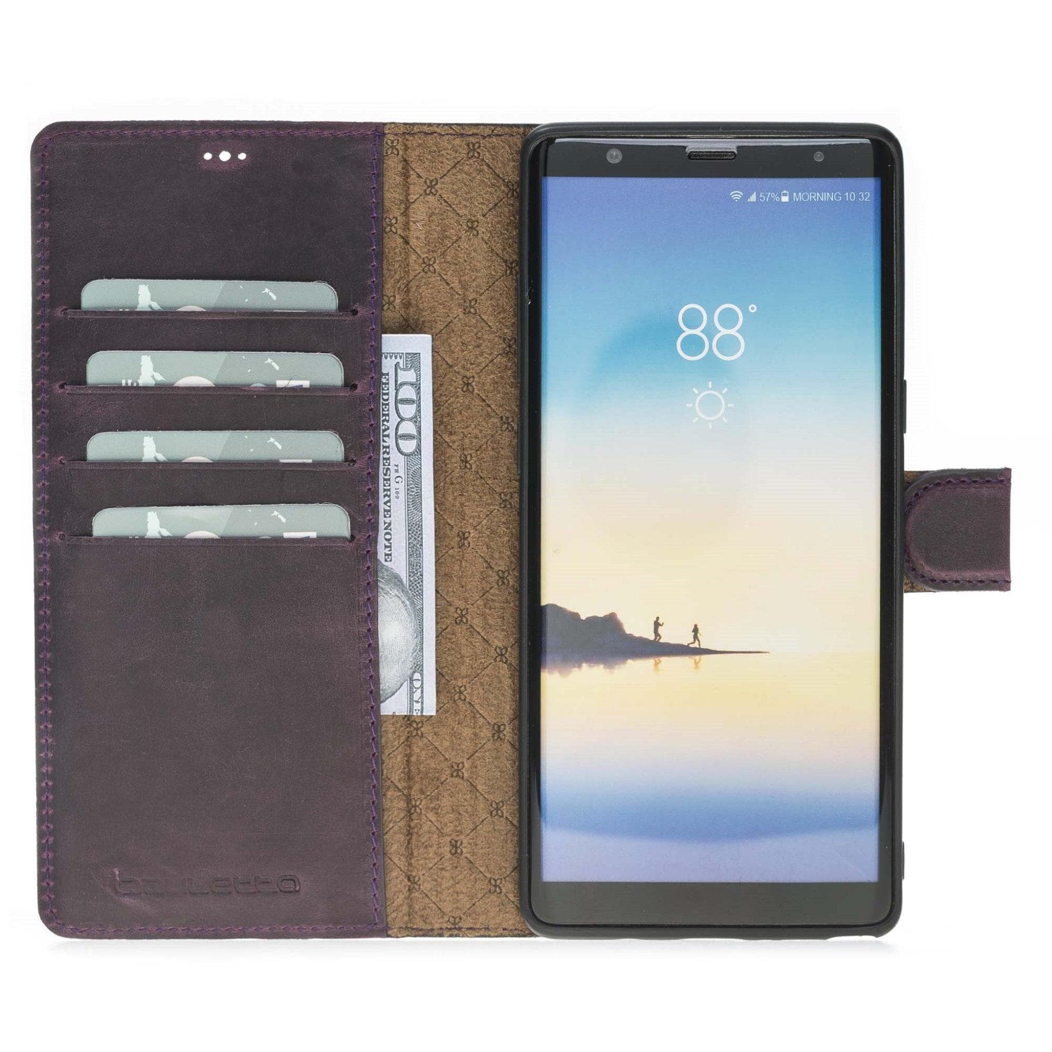 Samsung Galaxy Note 8 Leather Wallet Case Bouletta LTD