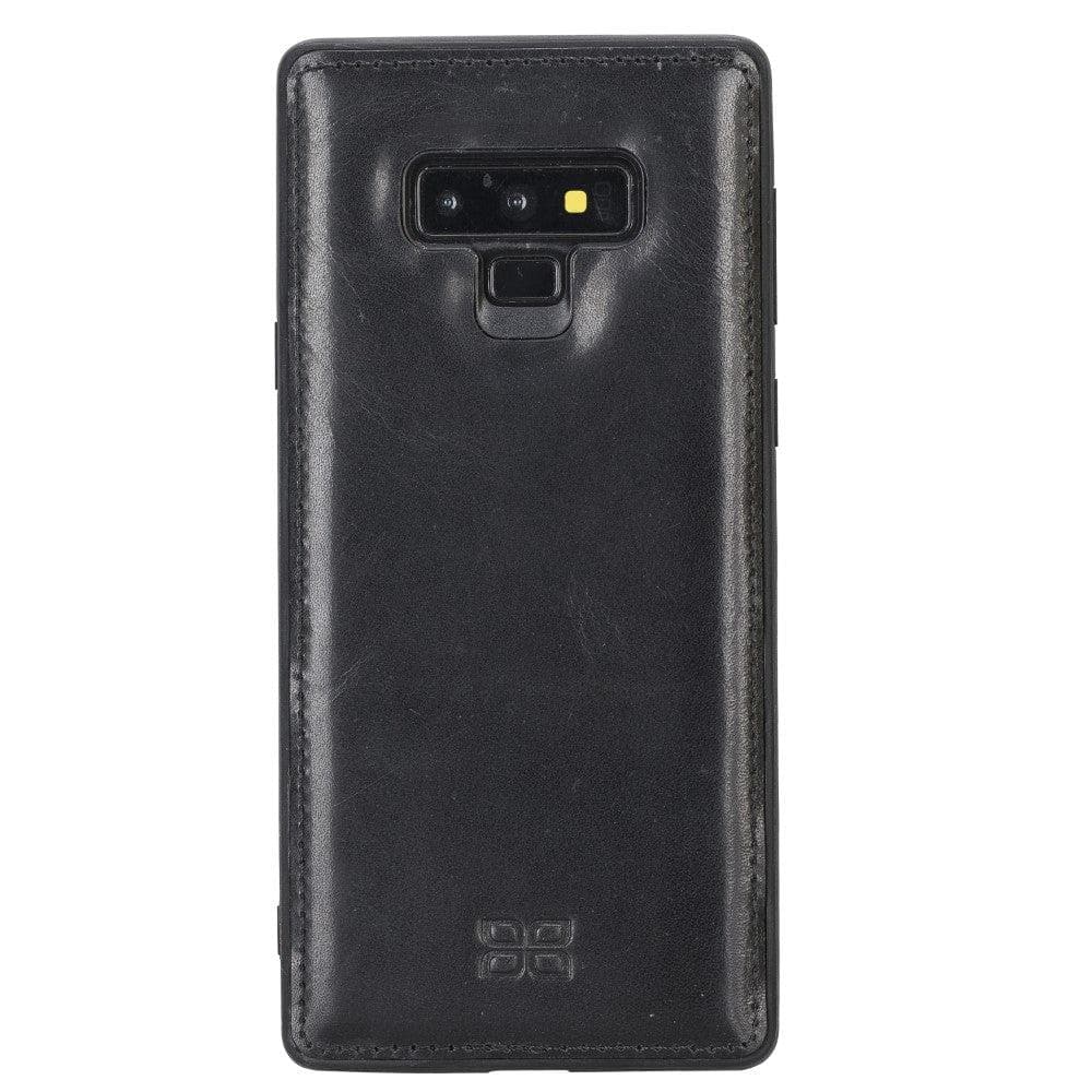 Samsung Galaxy Note 9 Series Leather Flex Cover Case Samsung Note 9 / Vegetal Black Bouletta LTD