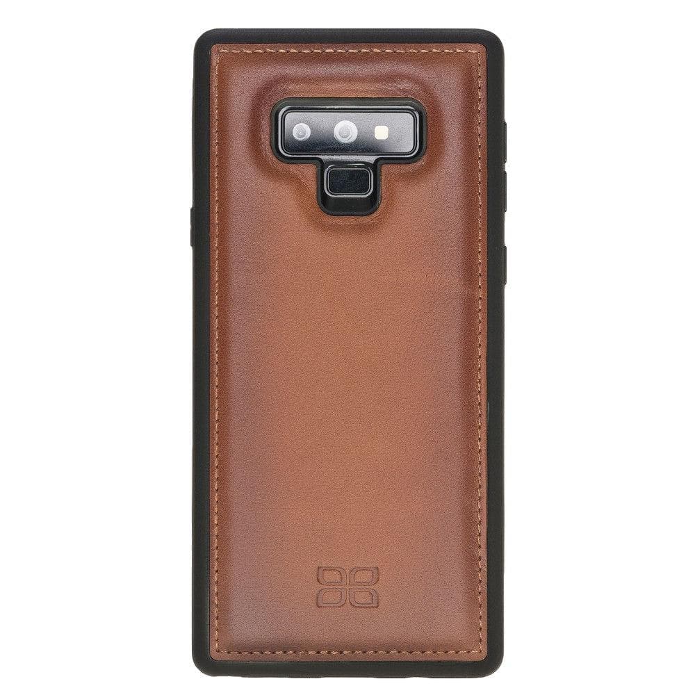 Samsung Galaxy Note 9 Series Leather Flex Cover Case Samsung Note 9 / Rustic Tan Bouletta LTD