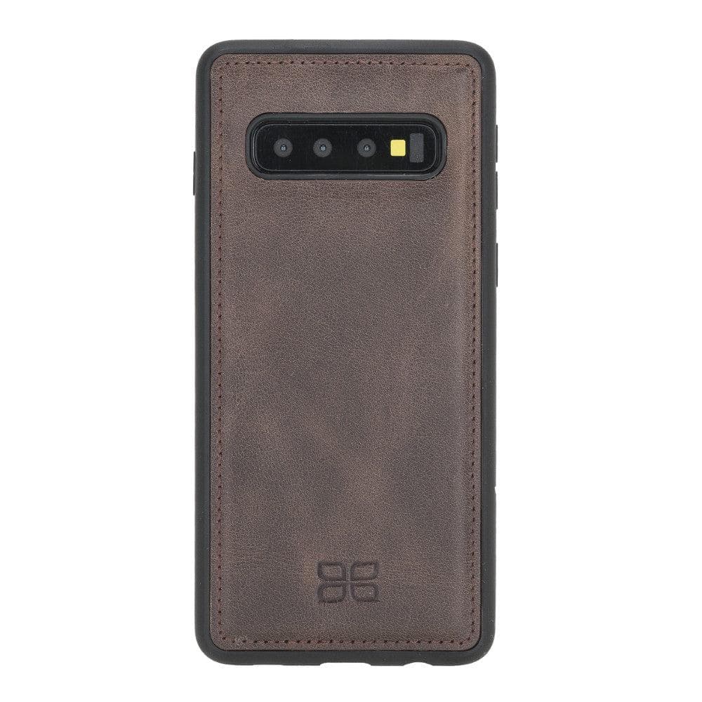 Samsung Galaxy S10 Series Leather Flex Cover Case Samsung Galaxy S10 / Tiguan Brown Bouletta LTD