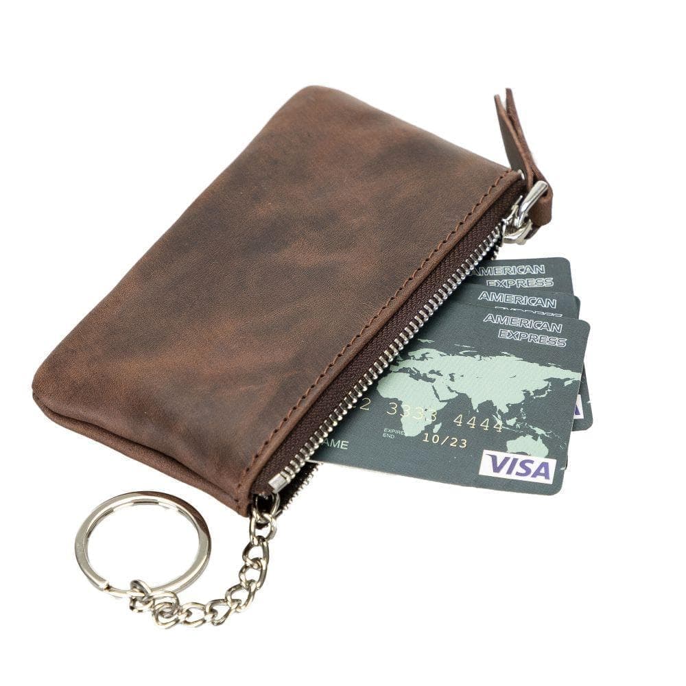 Multima Genuine Leather Wallet Dark Brown Bouletta Shop